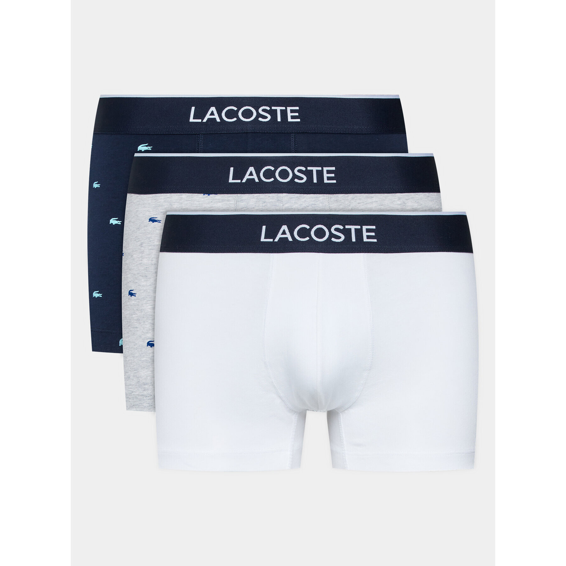 Lacoste Комплект 3 чифта боксерки 5H3411 Цветен - Pepit.bg