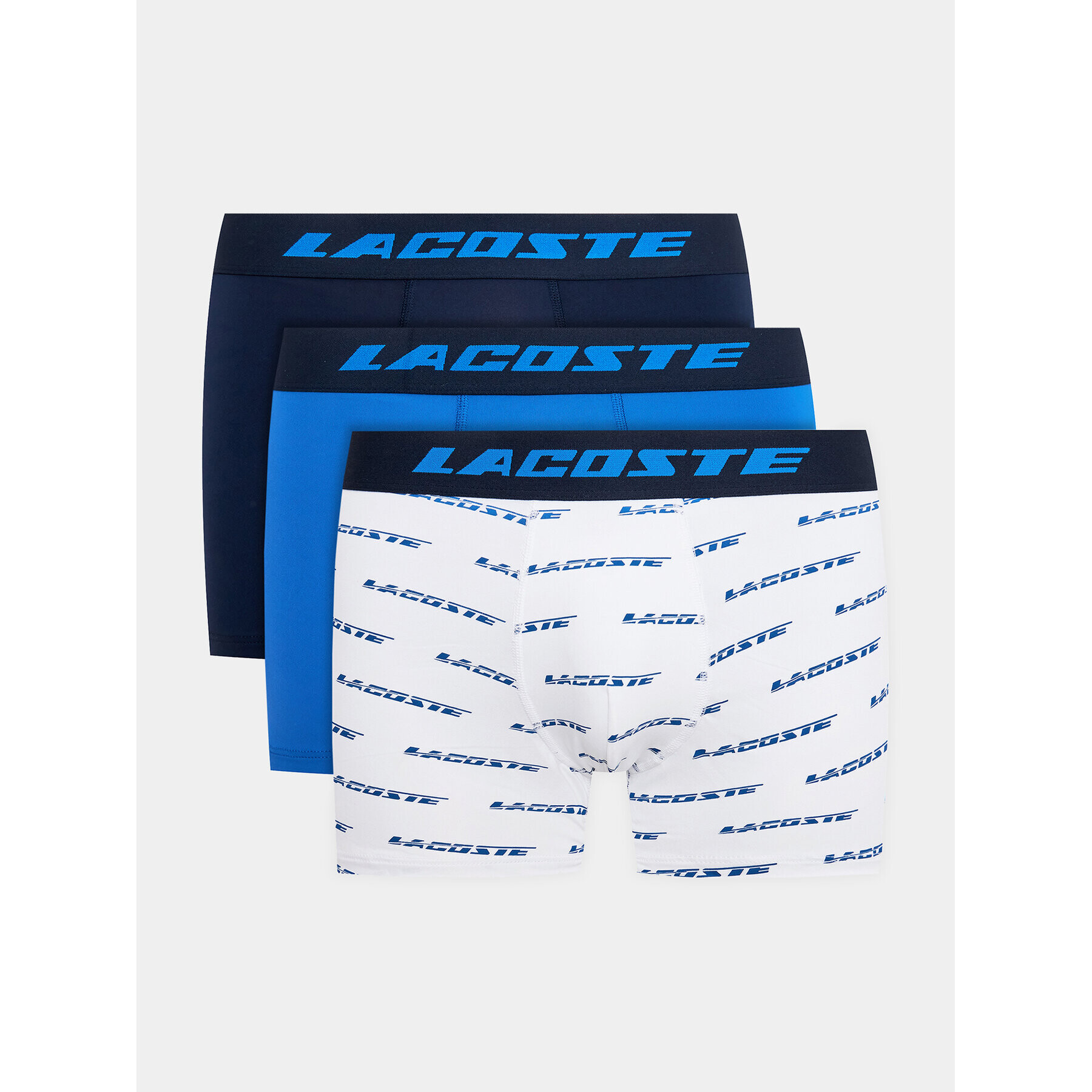 Lacoste Комплект 3 чифта боксерки 5H5916 Цветен - Pepit.bg