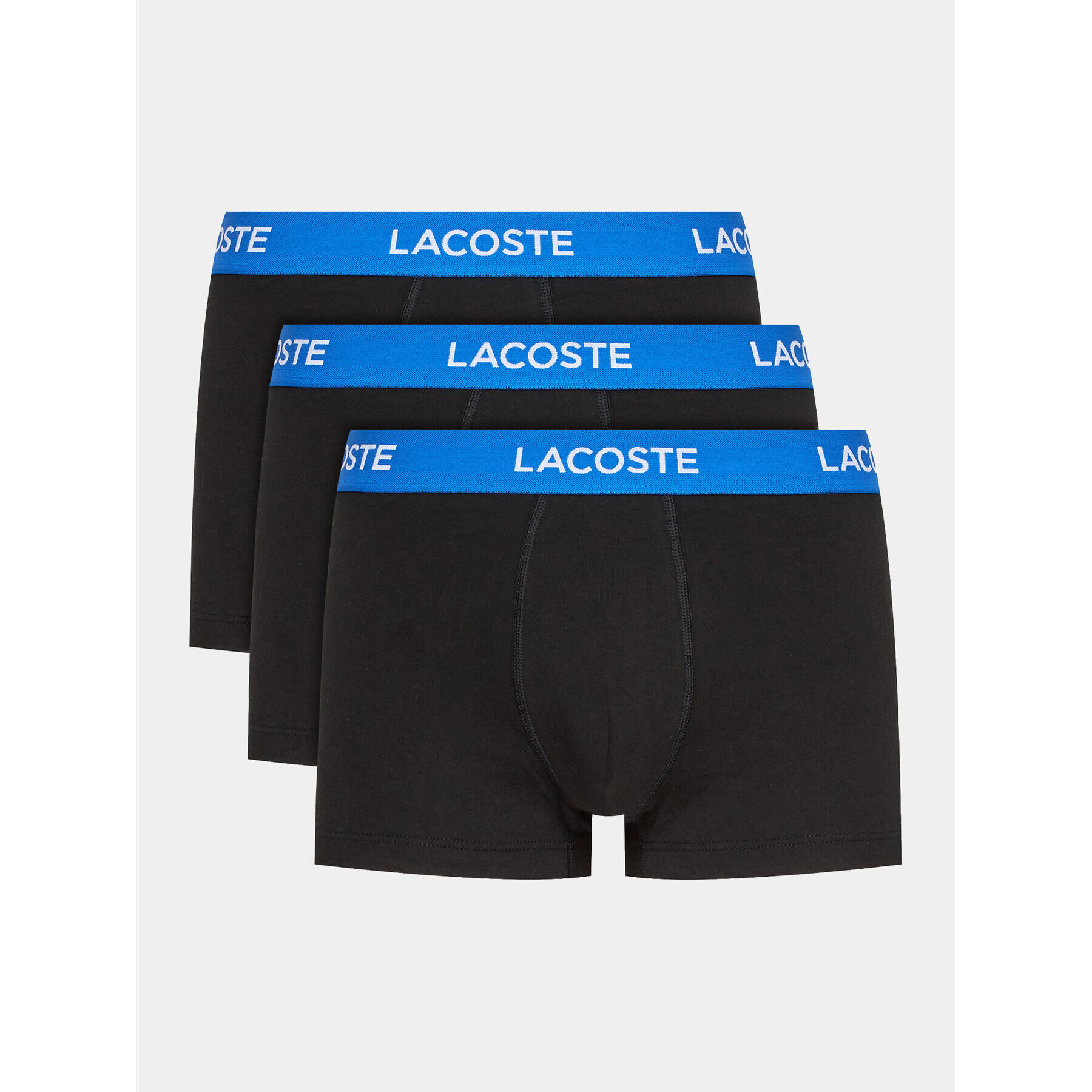 Lacoste Комплект 3 чифта боксерки 5H8387 Черен - Pepit.bg