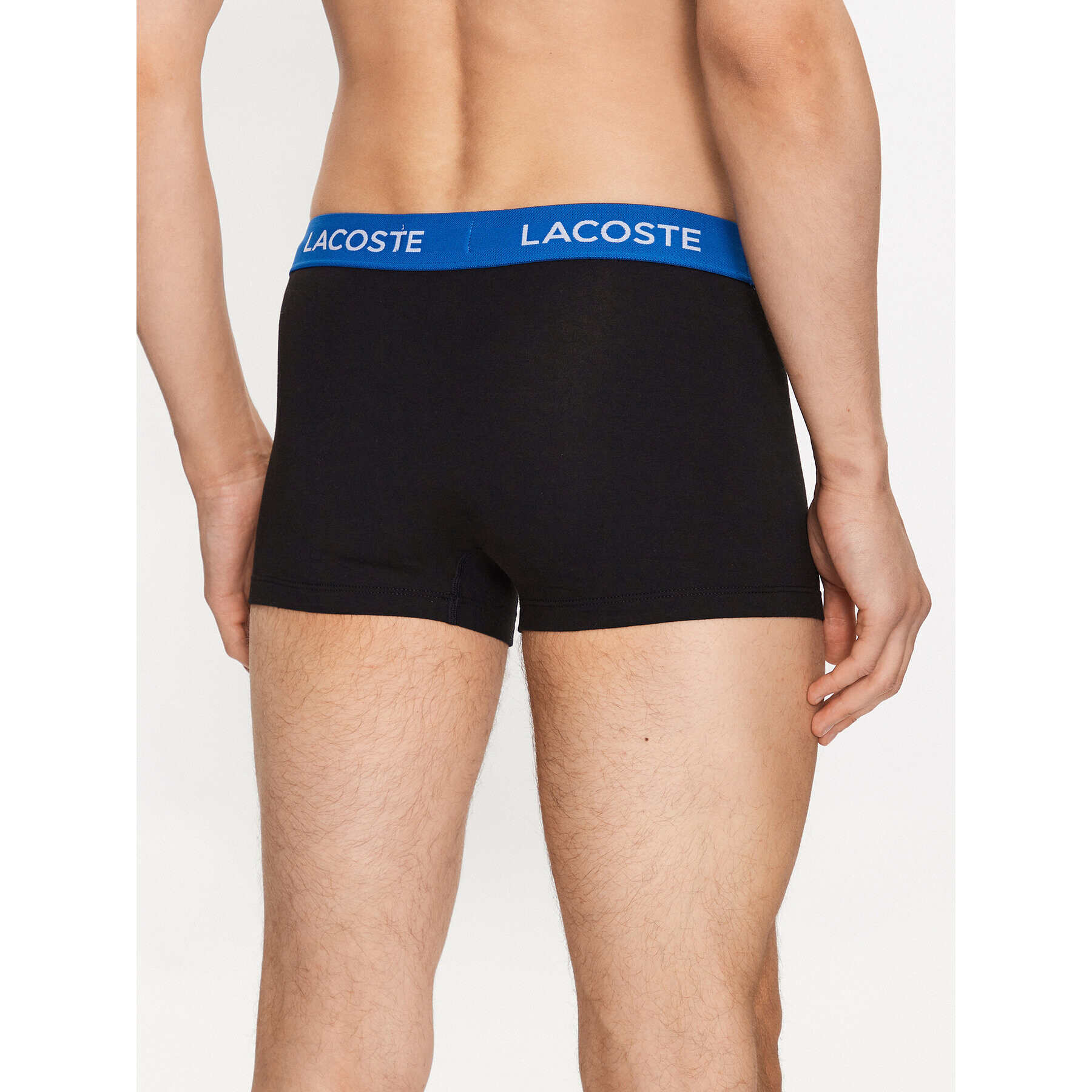 Lacoste Комплект 3 чифта боксерки 5H8387 Черен - Pepit.bg