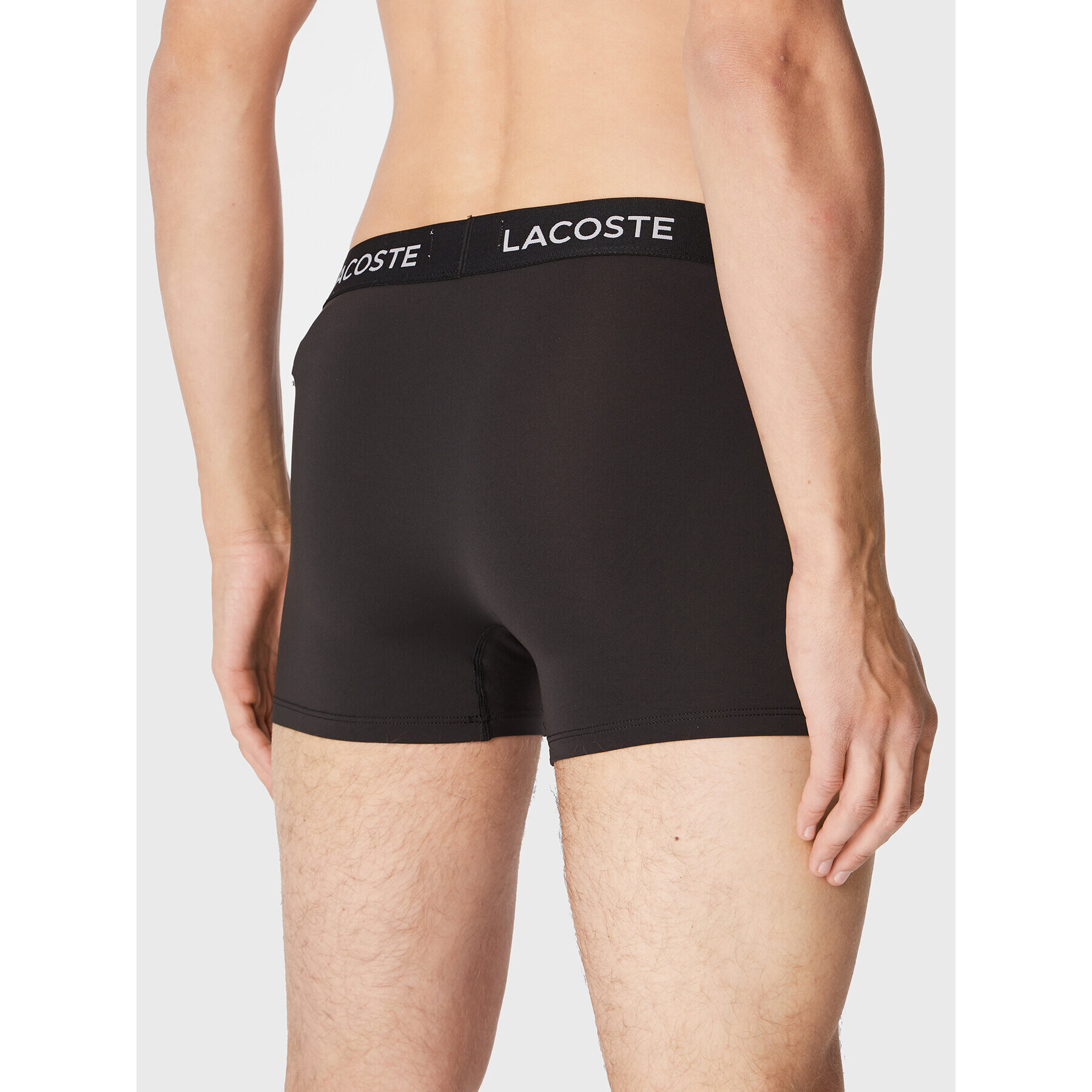 Lacoste Комплект 3 чифта боксерки 5H9623 Черен - Pepit.bg