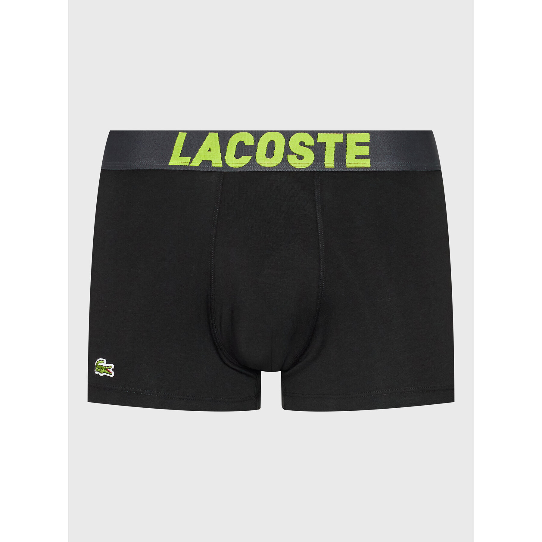 Lacoste Комплект 3 чифта боксерки 5H9956 Сив - Pepit.bg