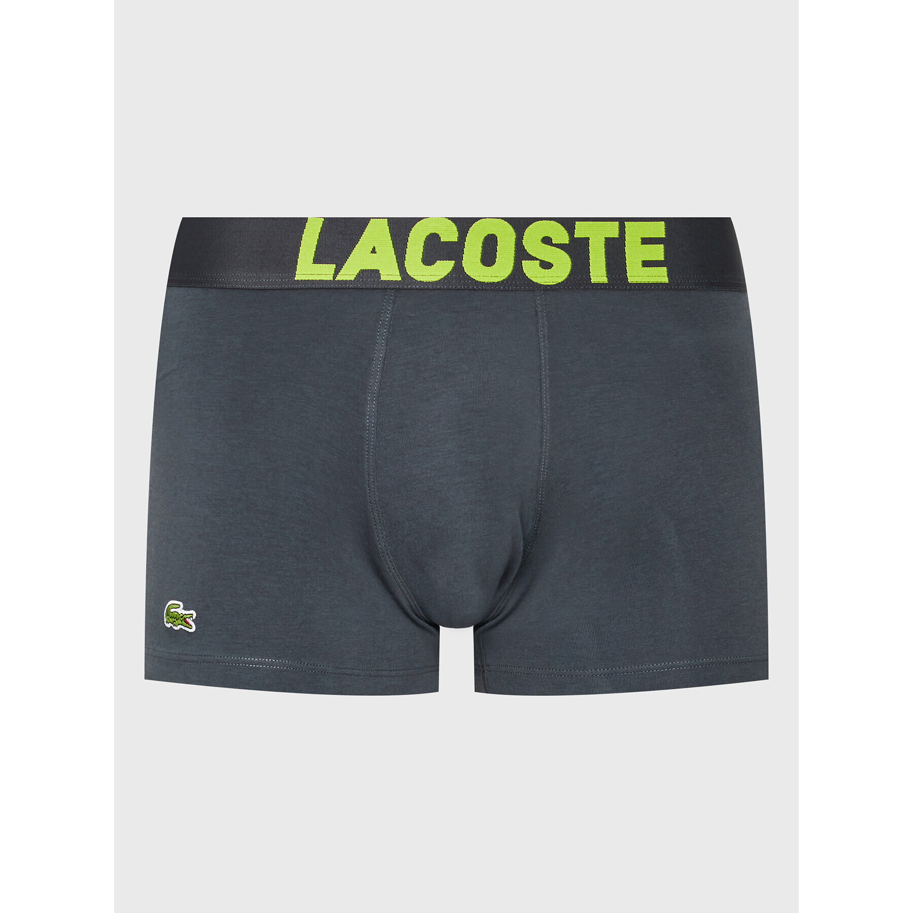 Lacoste Комплект 3 чифта боксерки 5H9956 Сив - Pepit.bg