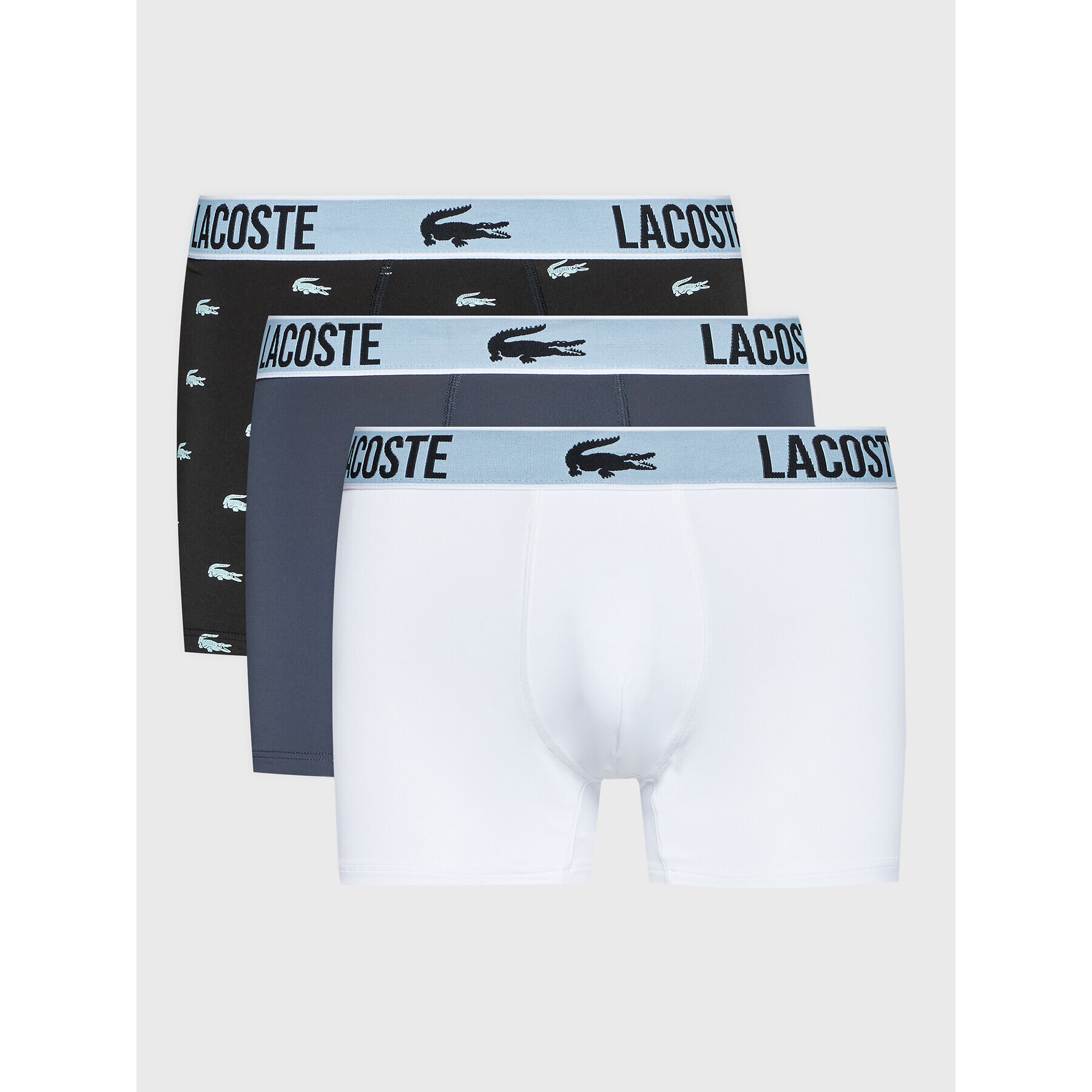 Lacoste Комплект 3 чифта боксерки 5H9972 Цветен - Pepit.bg
