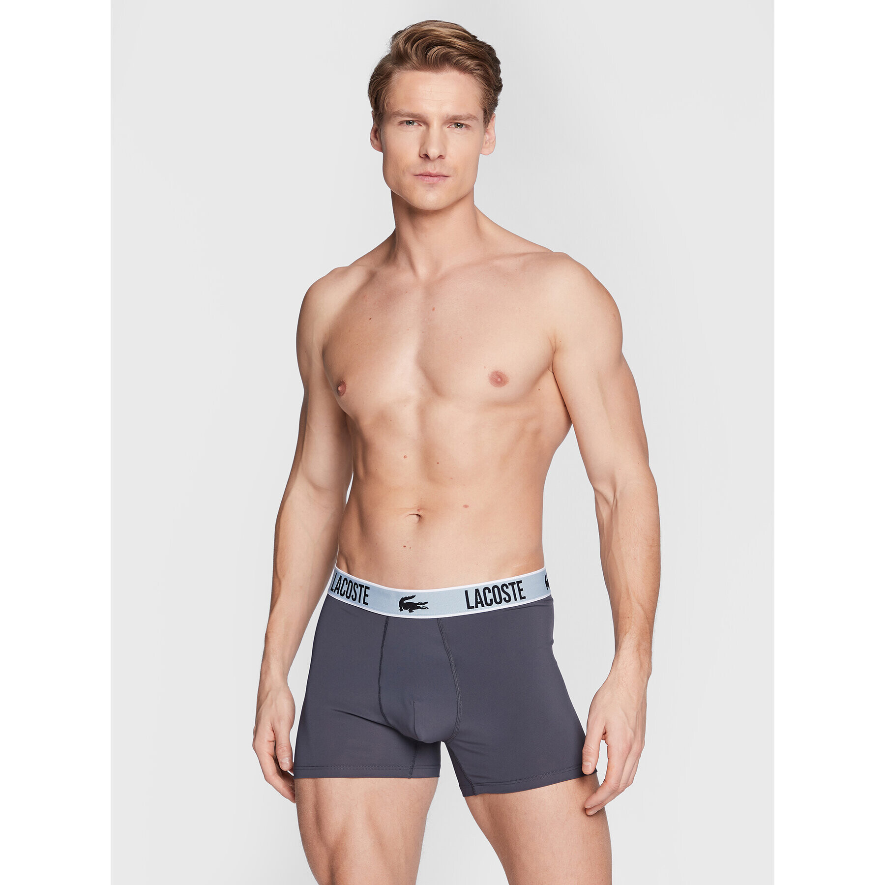 Lacoste Комплект 3 чифта боксерки 5H9972 Цветен - Pepit.bg