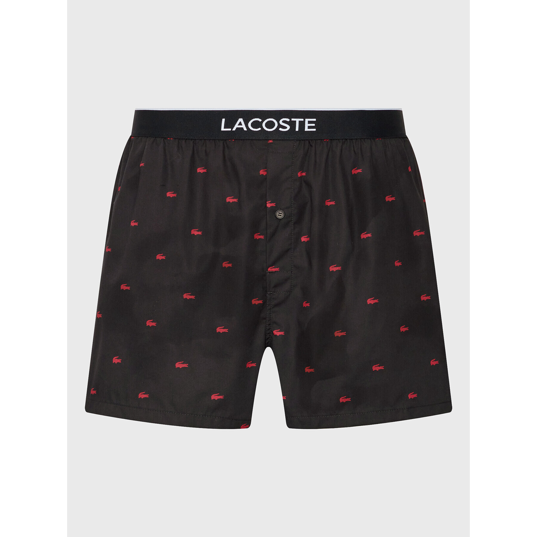 Lacoste Комплект 3 чифта боксерки 7H1761 Черен - Pepit.bg