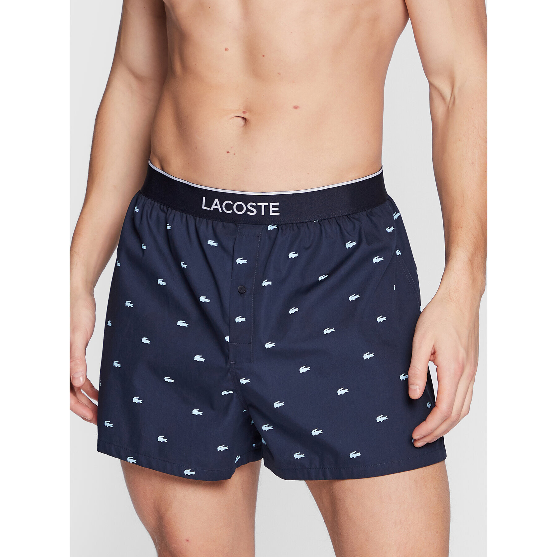 Lacoste Комплект 3 чифта боксерки 7H3406 Цветен - Pepit.bg