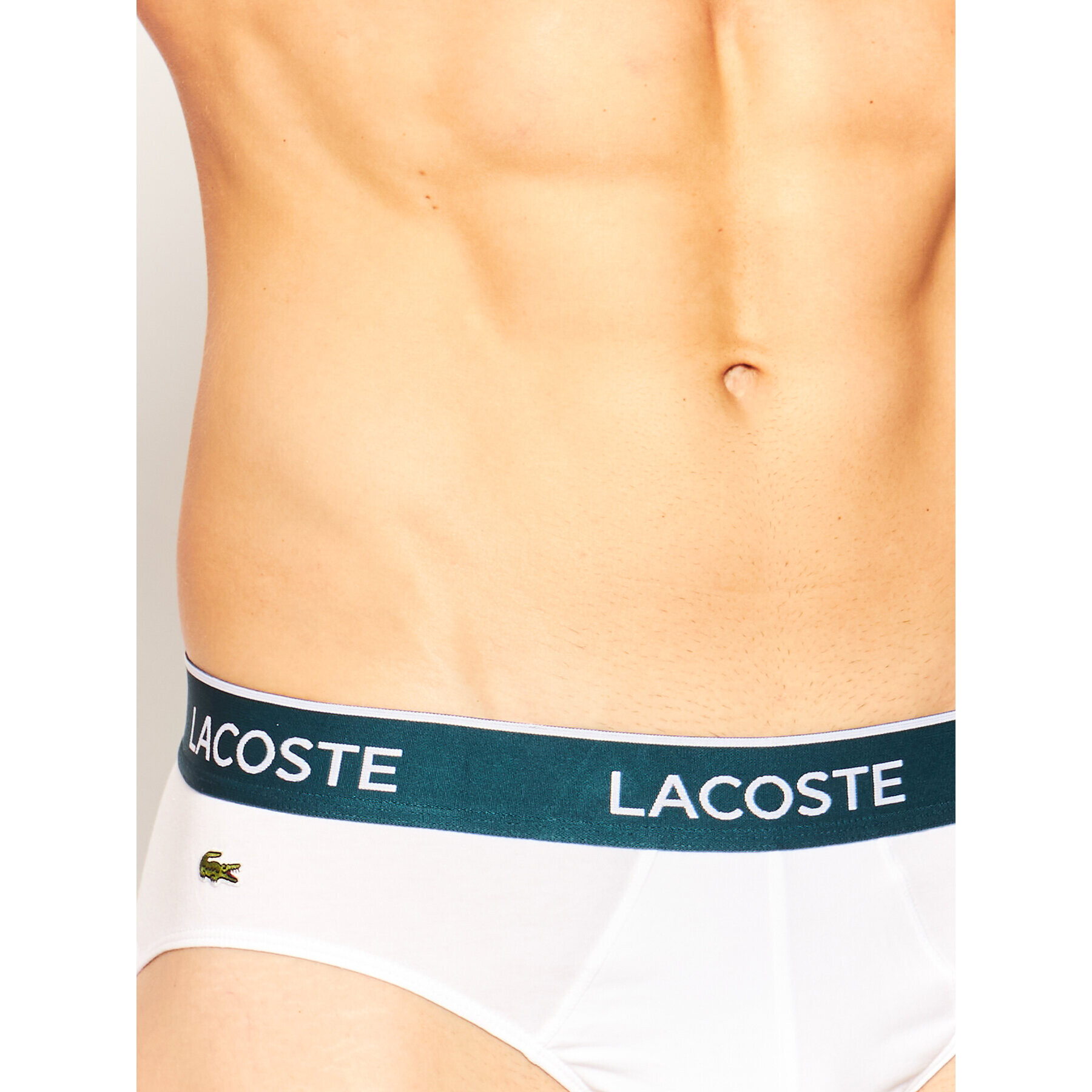 Lacoste Комплект 3 чифта слипове 8H3472 Цветен - Pepit.bg