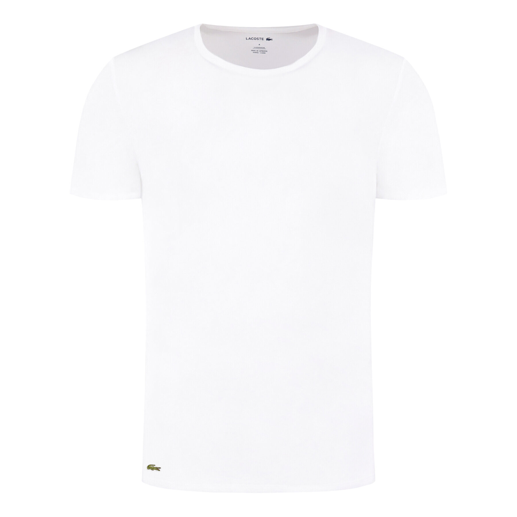 Lacoste Комплект 3 тишърти TH3451 Бял Regular Fit - Pepit.bg