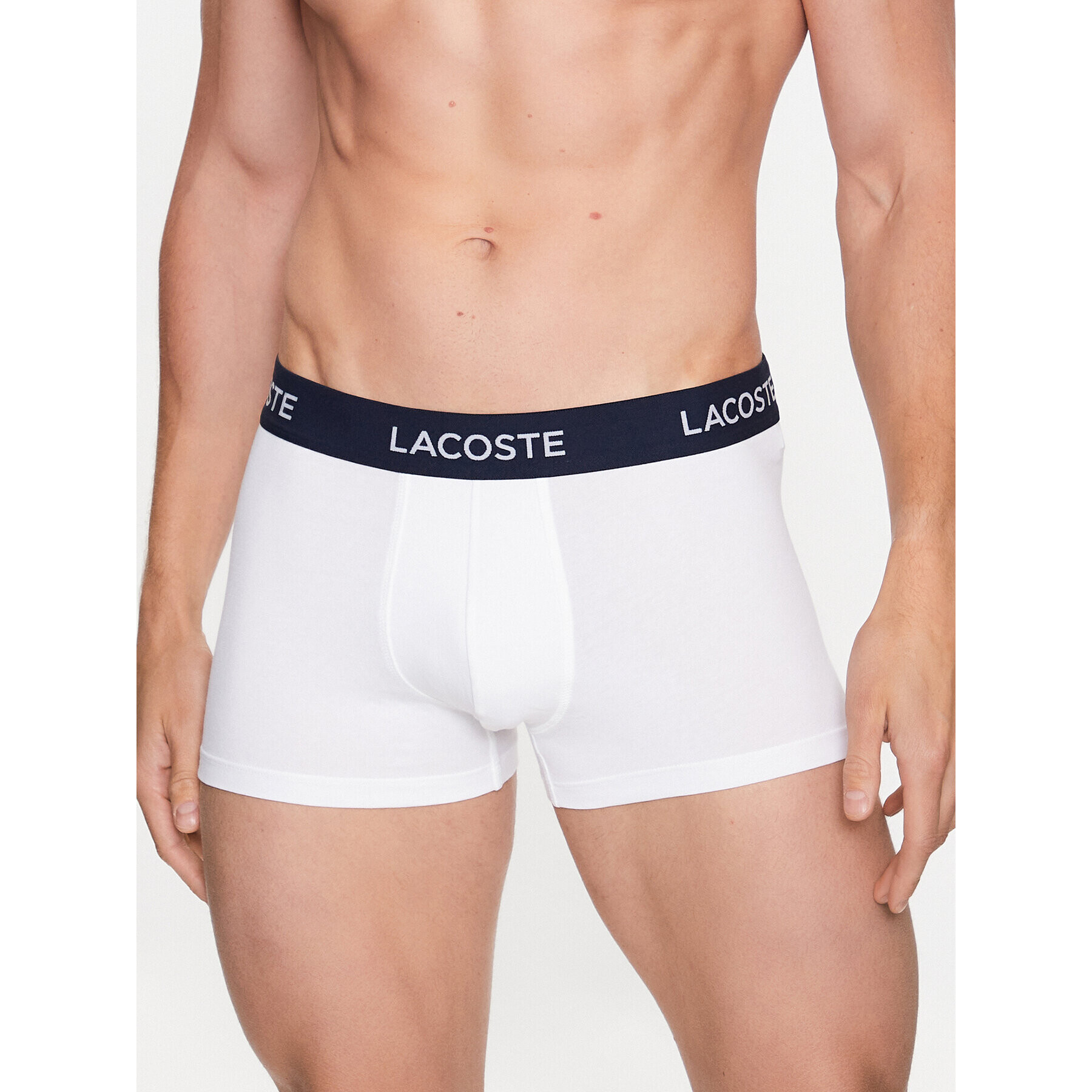Lacoste Комплект 5 чифта боксери 5H5203 Бял - Pepit.bg