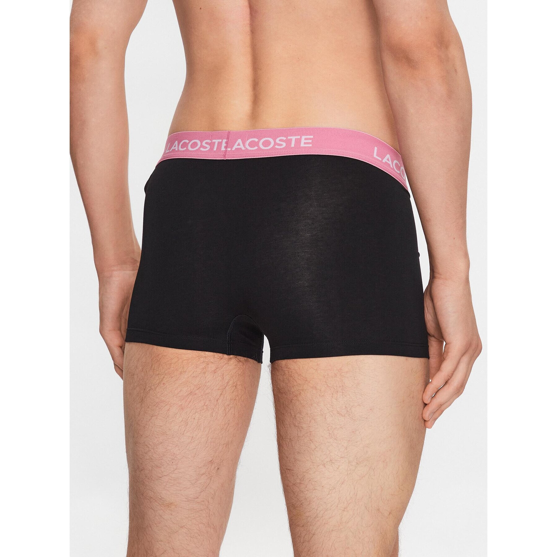Lacoste Комплект 5 чифта боксери 5H5203 Черен - Pepit.bg