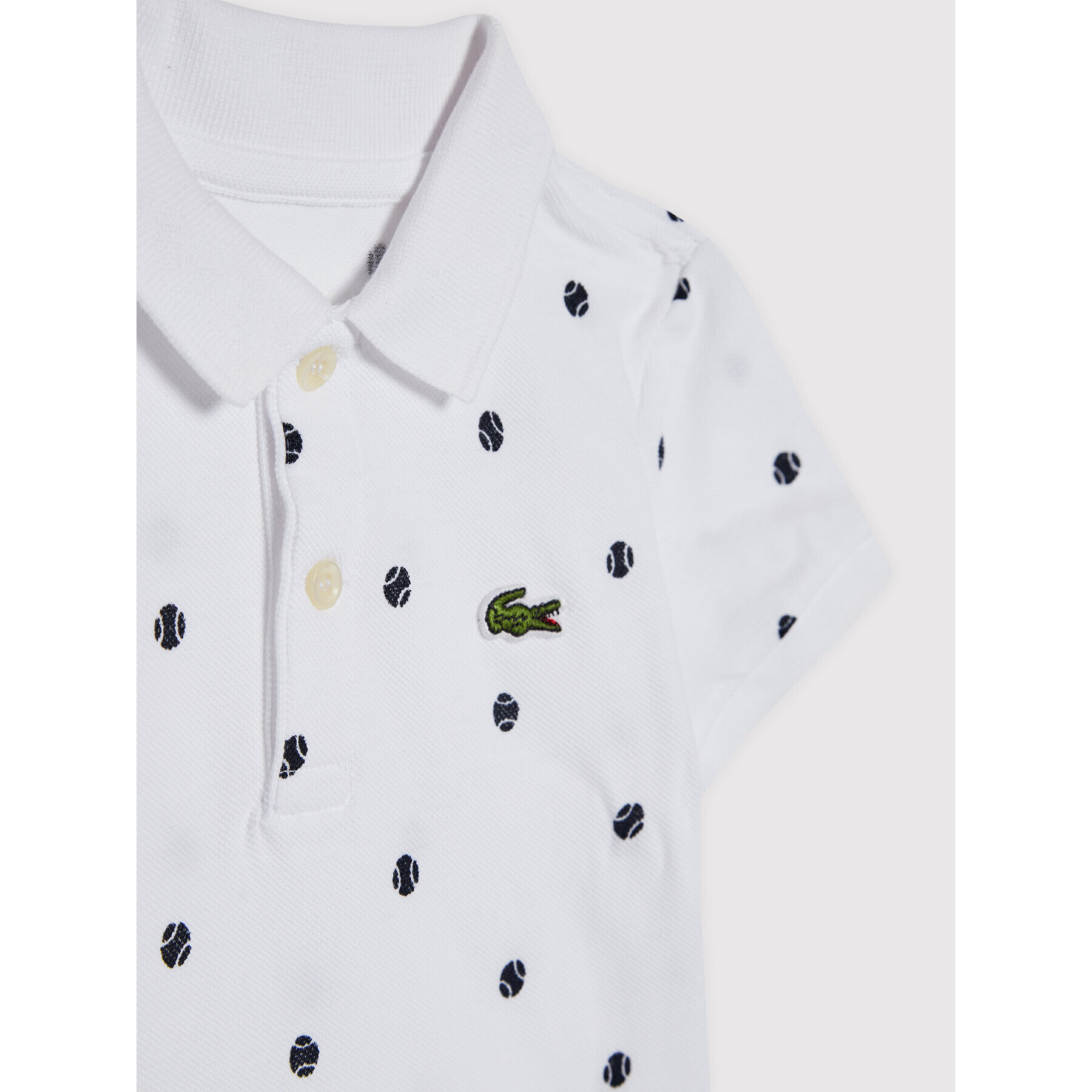 Lacoste Комплект от тениска с яка и къси панталони 4J6831 Цветен Regular Fit - Pepit.bg