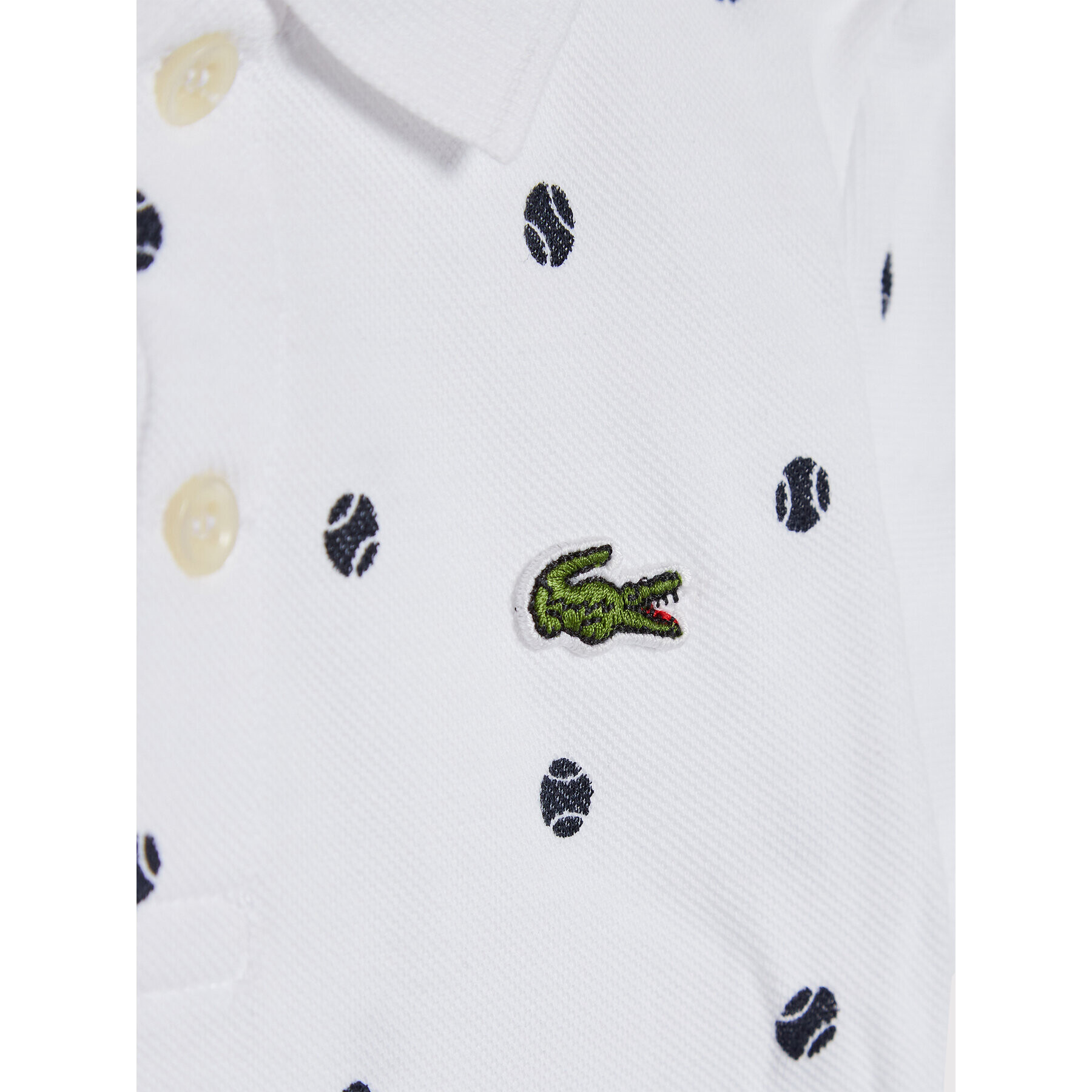 Lacoste Комплект от тениска с яка и къси панталони 4J6831 Цветен Regular Fit - Pepit.bg