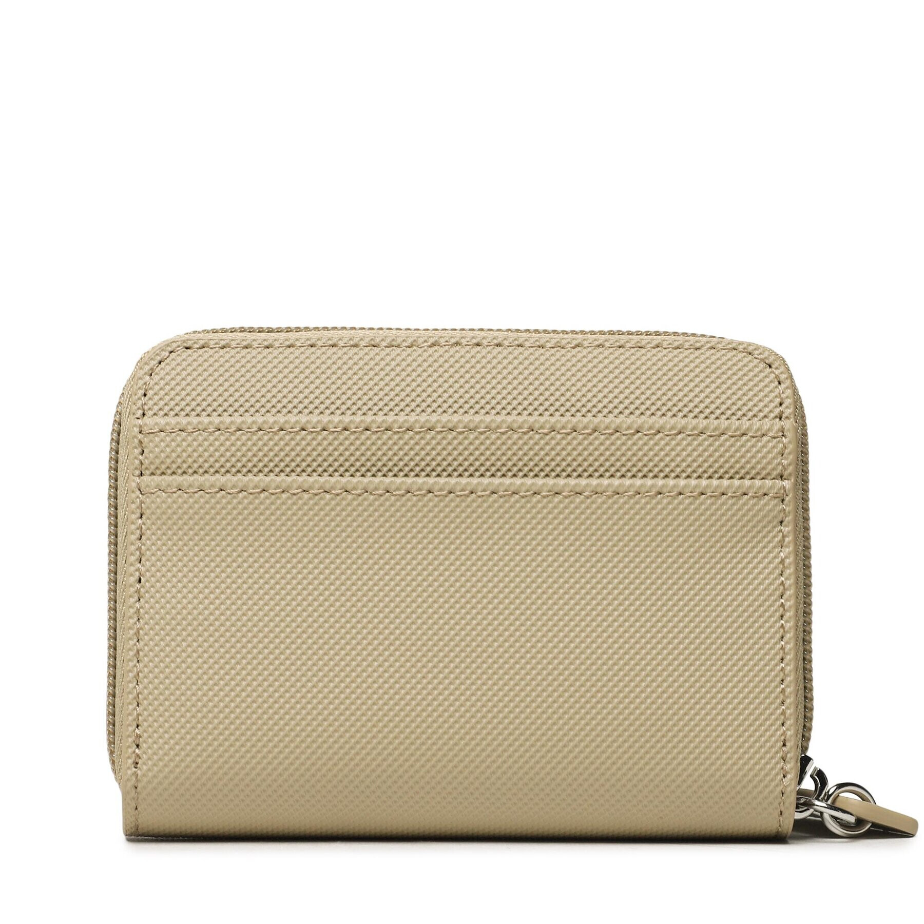 Lacoste Малък дамски портфейл Xs Zip Coin Wallet NF4193PO Бежов - Pepit.bg