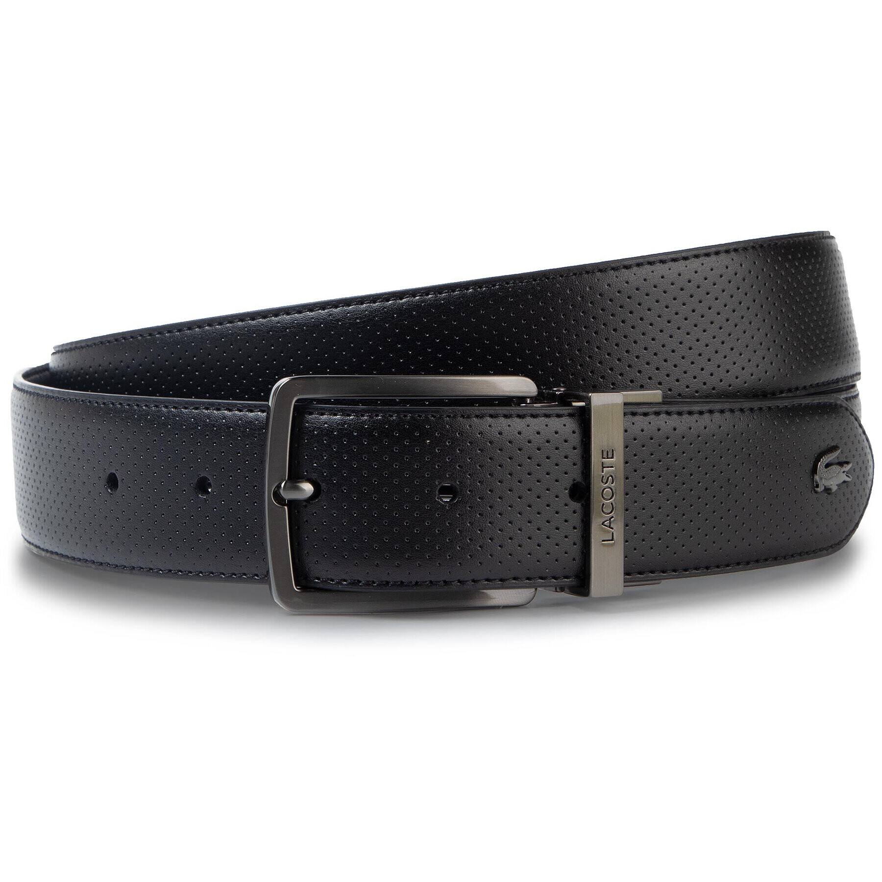 Lacoste Мъжки колан RC4002 Черен - Pepit.bg