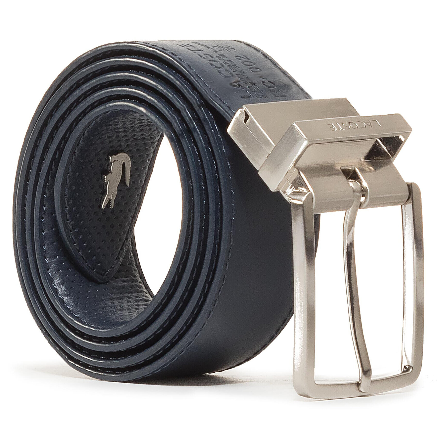 Lacoste Мъжки колан RC4002 Тъмносин - Pepit.bg