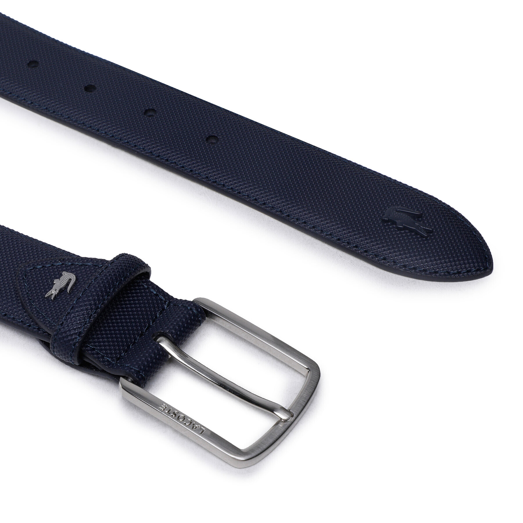 Lacoste Мъжки колан RC4009 Тъмносин - Pepit.bg