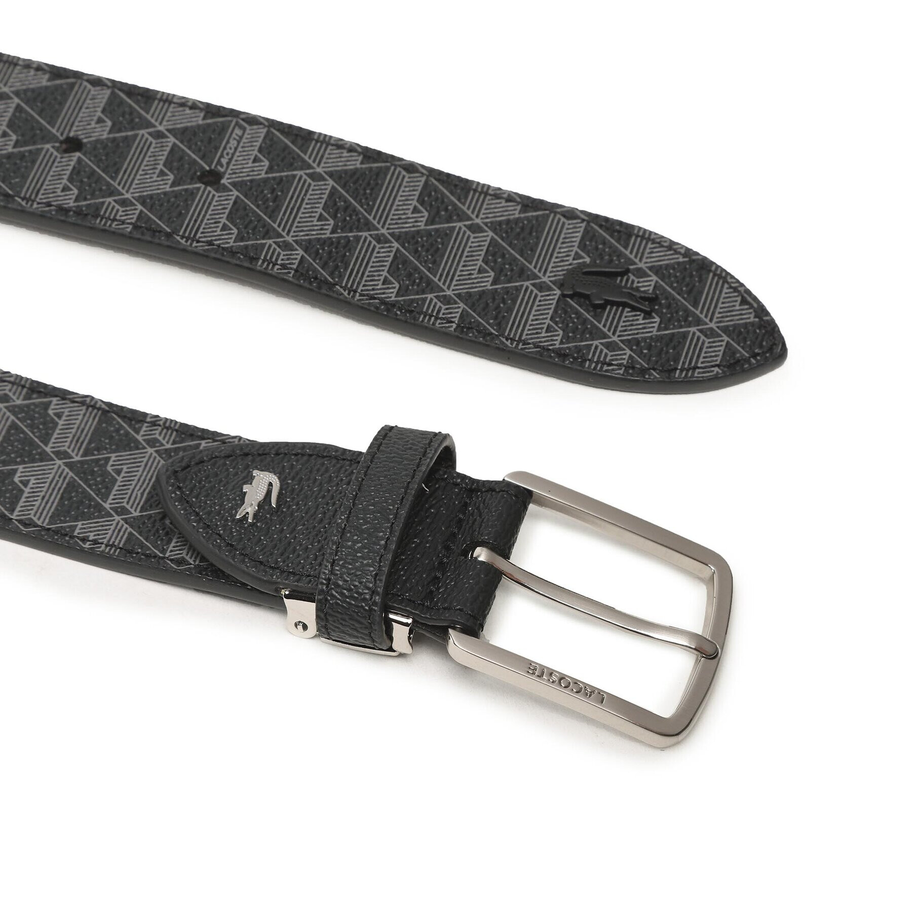 Lacoste Мъжки колан RC4041 Черен - Pepit.bg