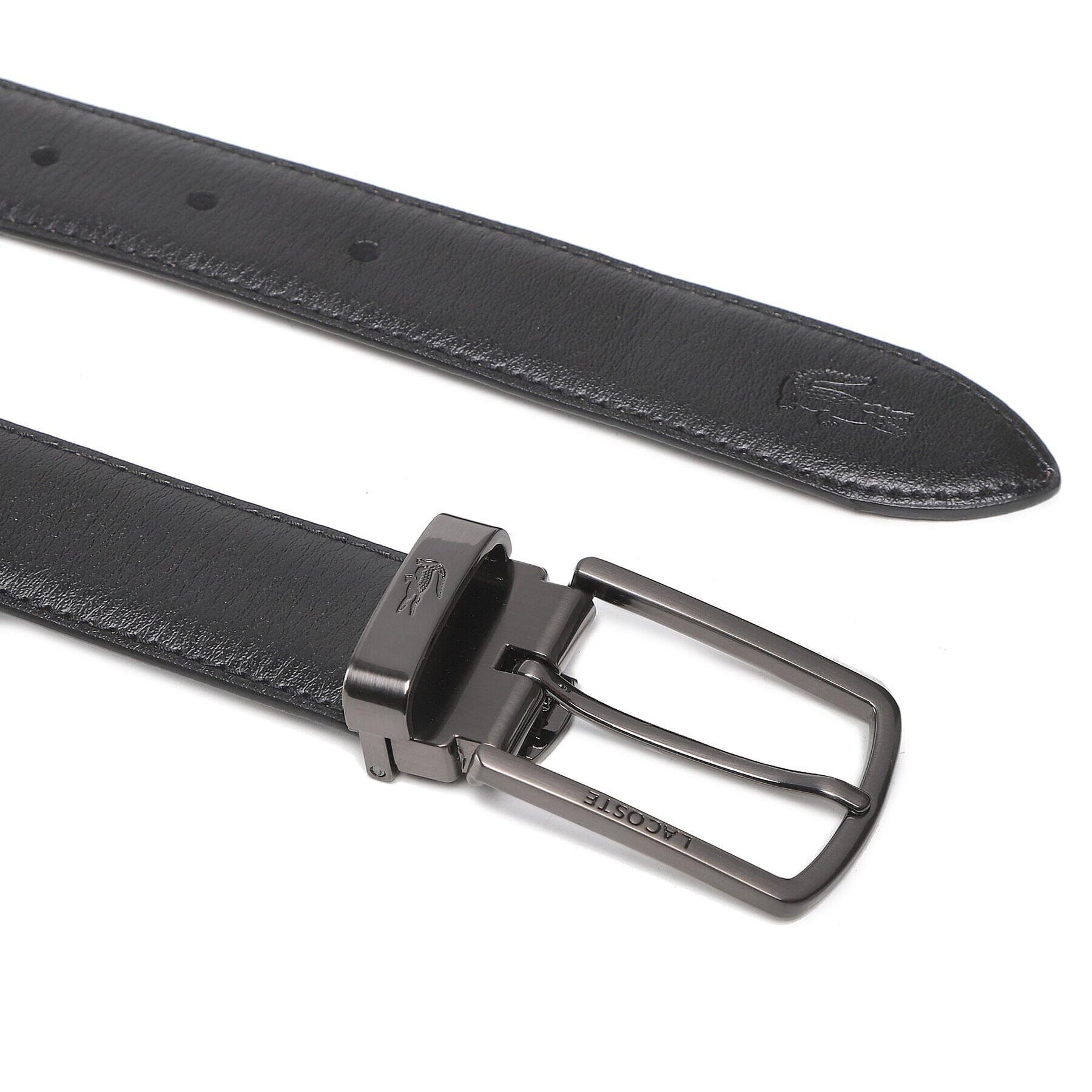 Lacoste Мъжки колан RC4050 Черен - Pepit.bg