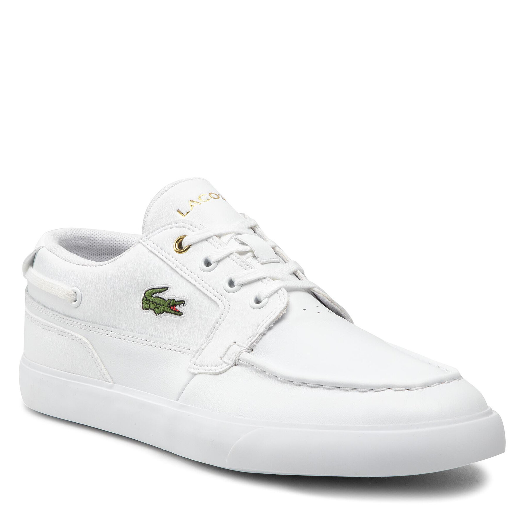 Lacoste Обувки Bayliss Deck 0121 1 Cma 7-42CMA001721G Бял - Pepit.bg