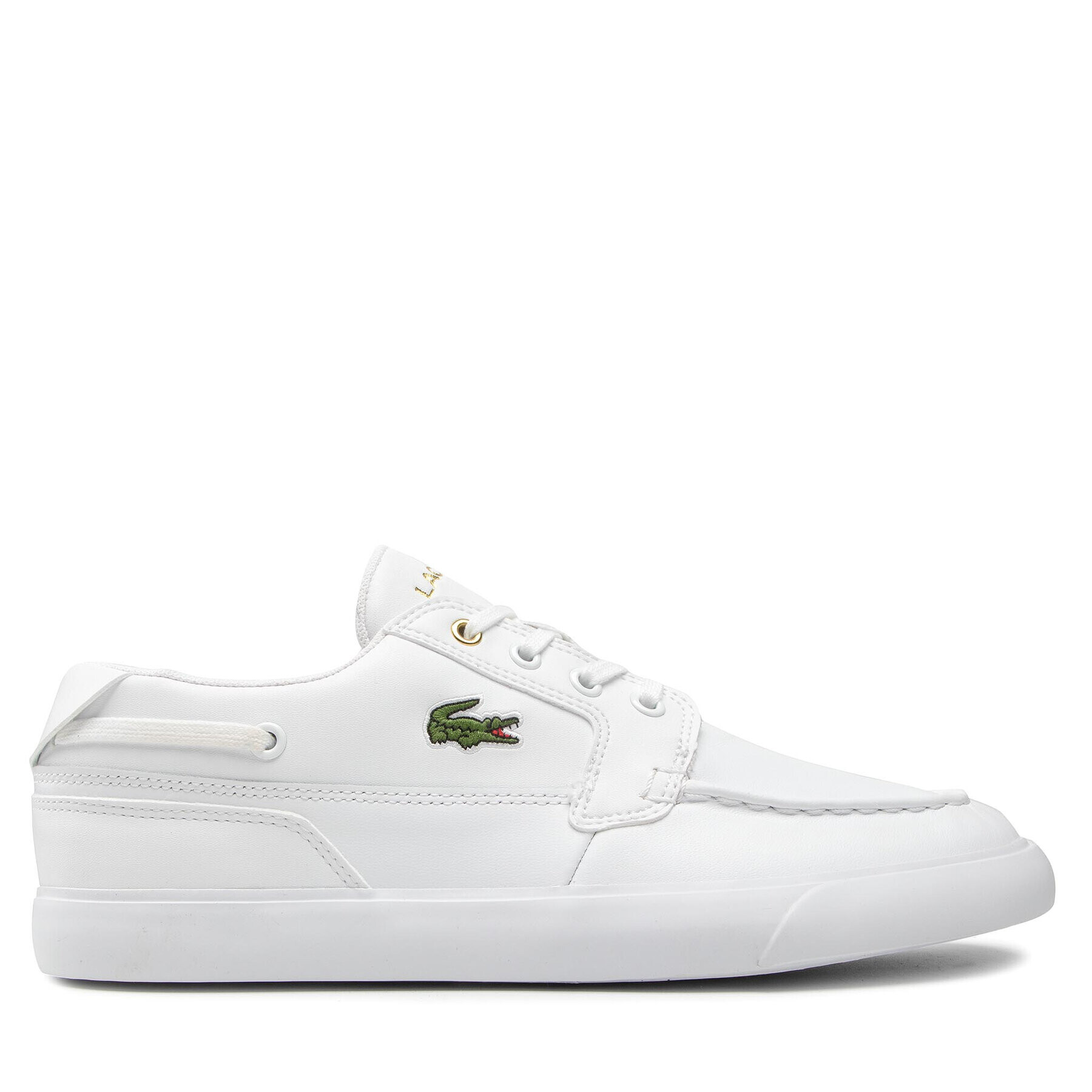 Lacoste Обувки Bayliss Deck 0121 1 Cma 7-42CMA001721G Бял - Pepit.bg