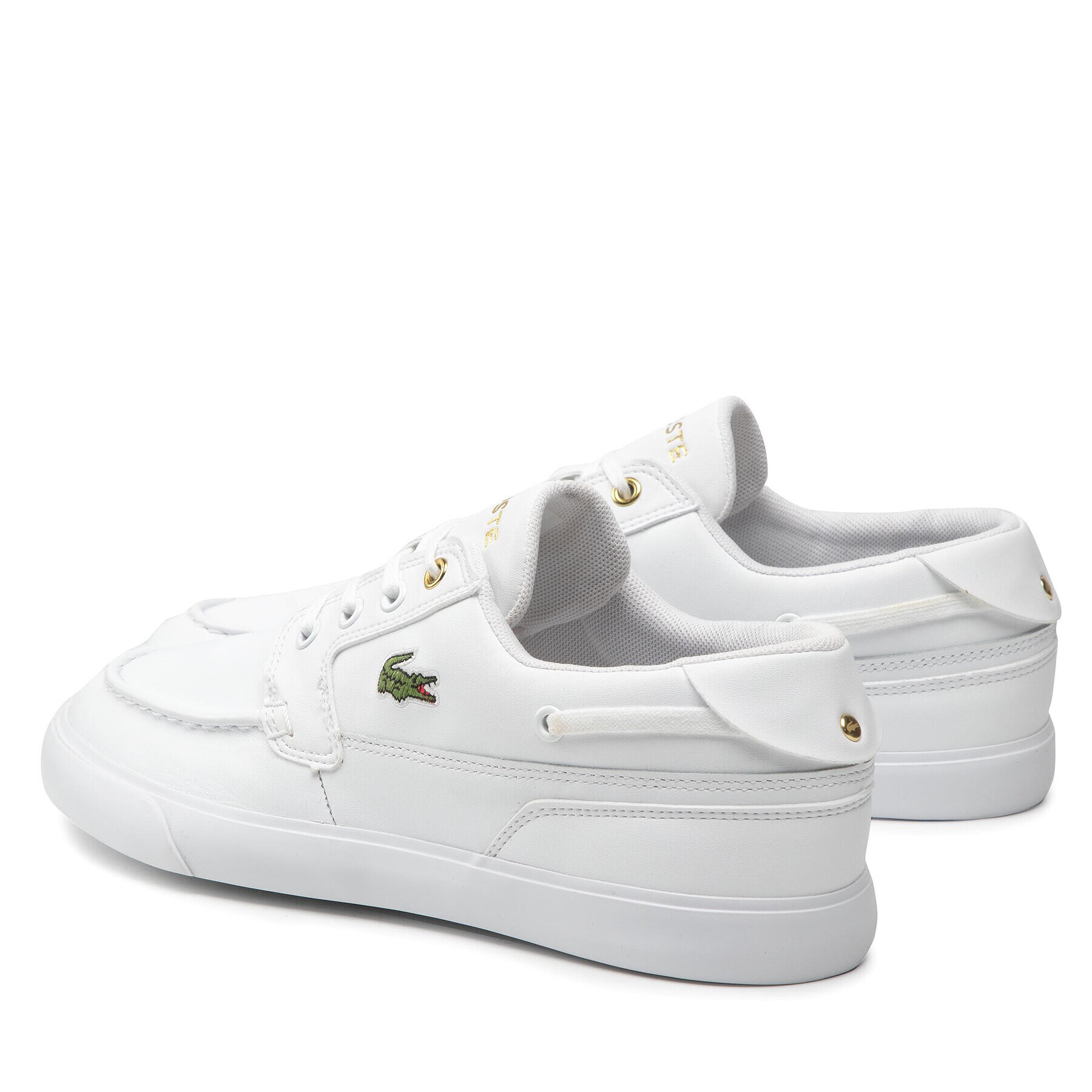 Lacoste Обувки Bayliss Deck 0121 1 Cma 7-42CMA001721G Бял - Pepit.bg