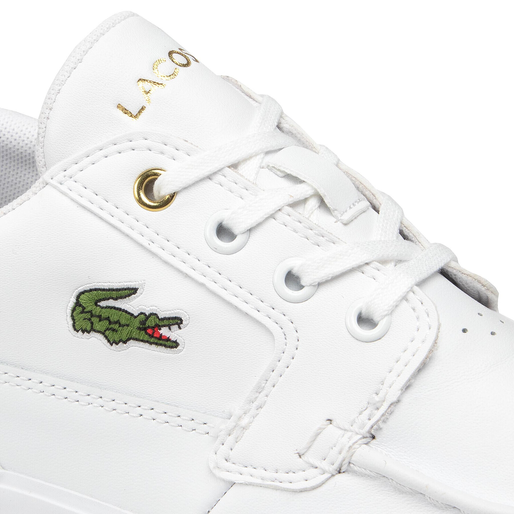 Lacoste Обувки Bayliss Deck 0121 1 Cma 7-42CMA001721G Бял - Pepit.bg