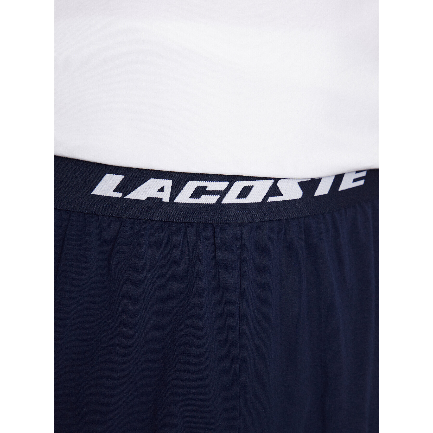 Lacoste Пижама 4H5949 Бял Regular Fit - Pepit.bg