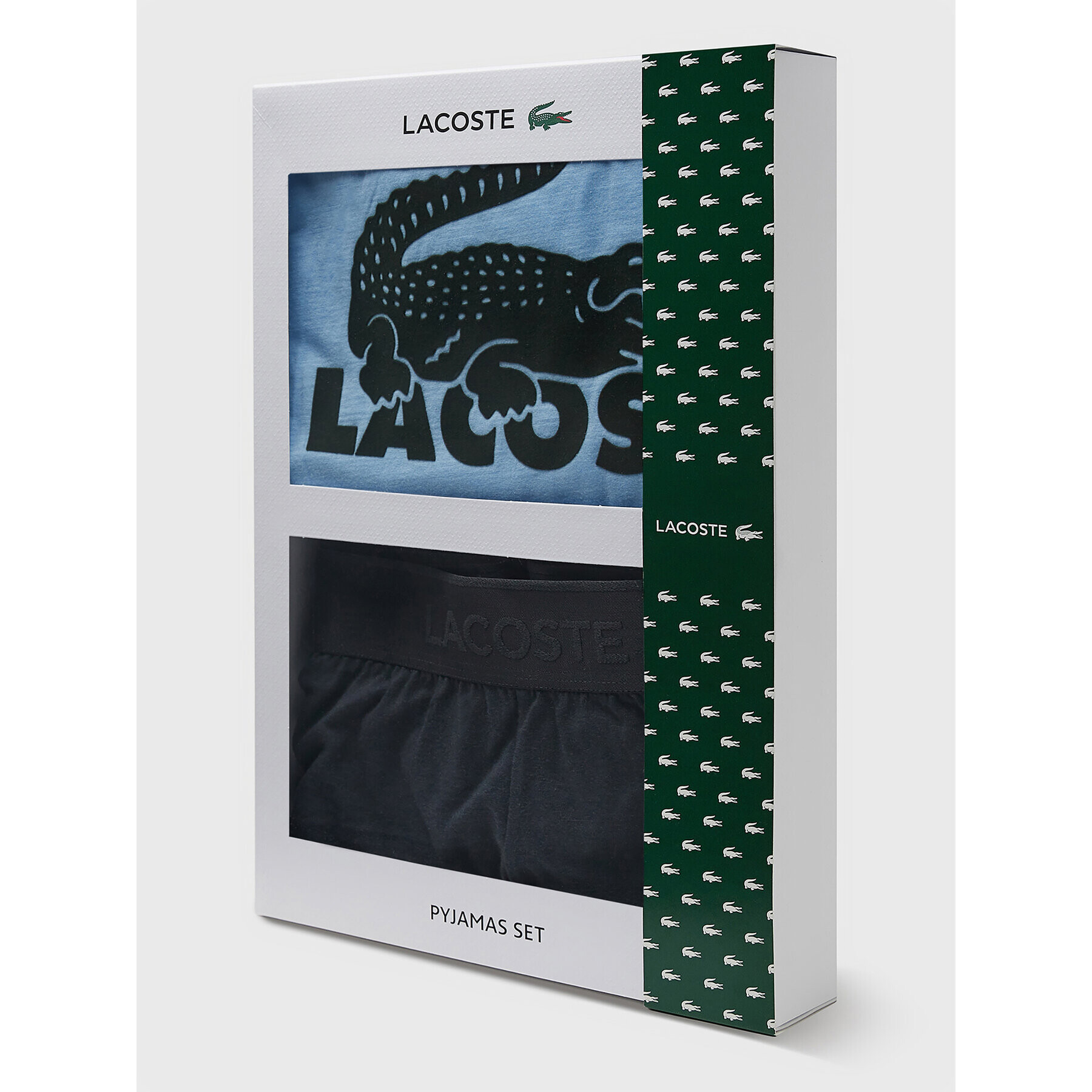 Lacoste Пижама 4H7467 Син Regular Fit - Pepit.bg