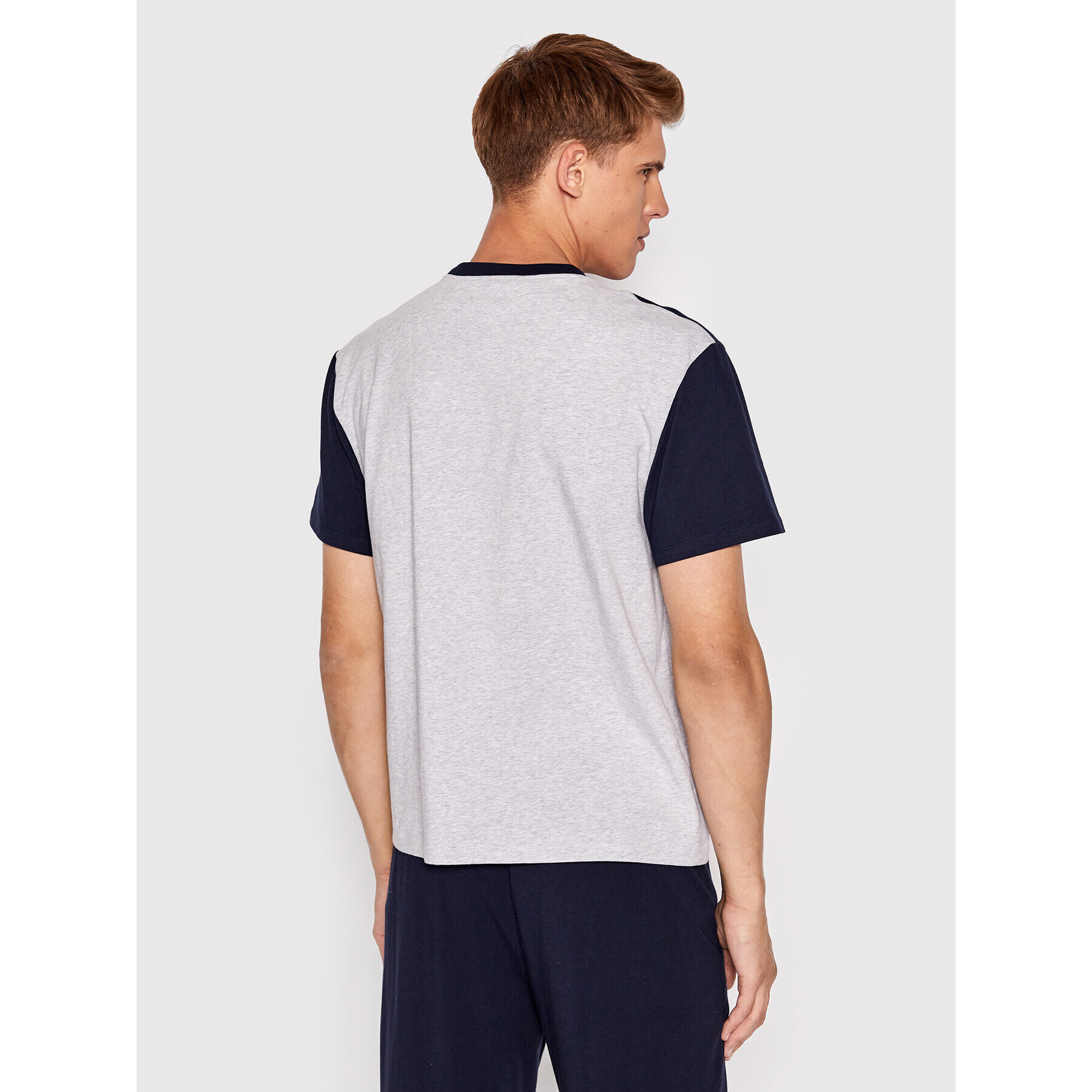 Lacoste Пижама 4H9925 Тъмносин Regular Fit - Pepit.bg