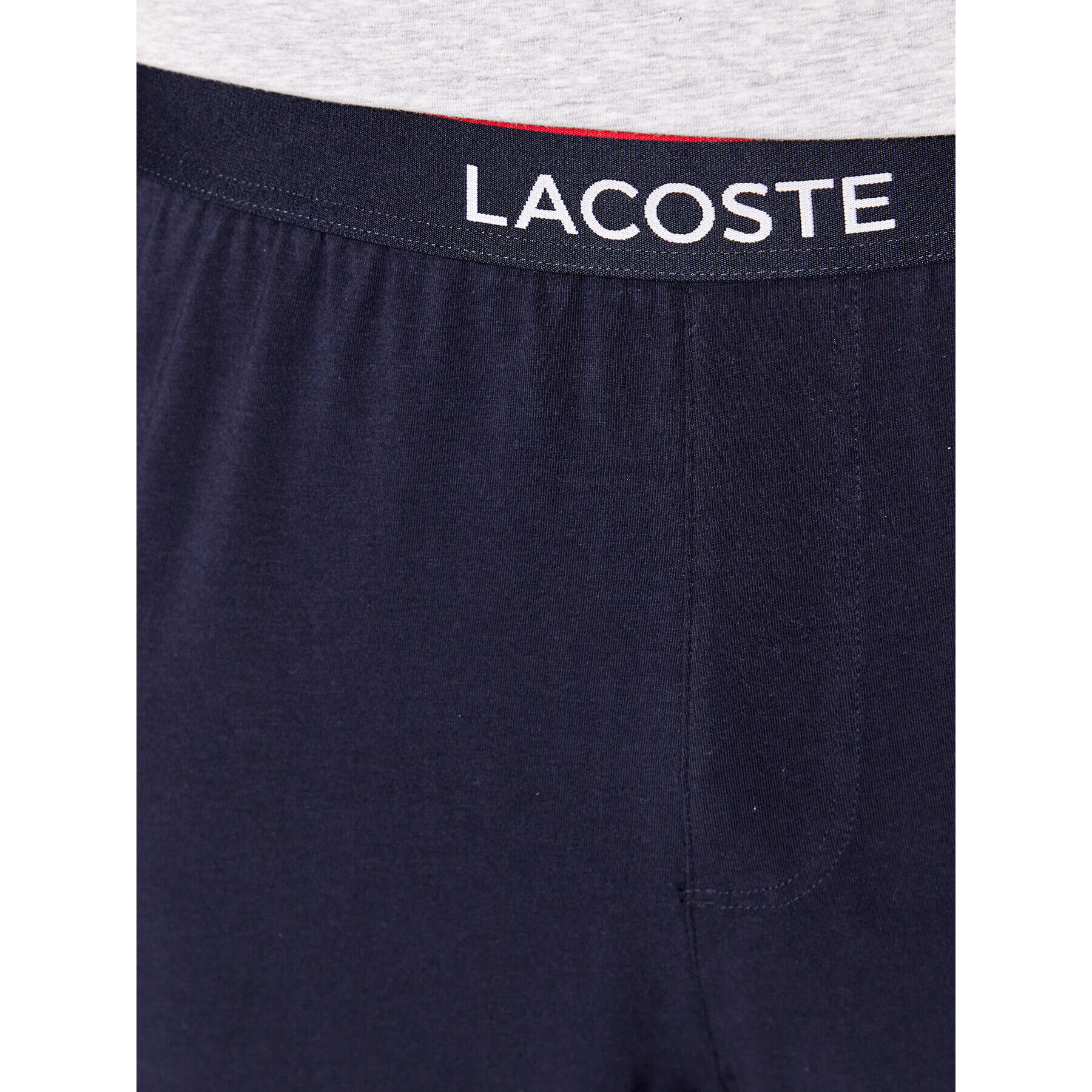 Lacoste Пижама 4H9925 Тъмносин Regular Fit - Pepit.bg