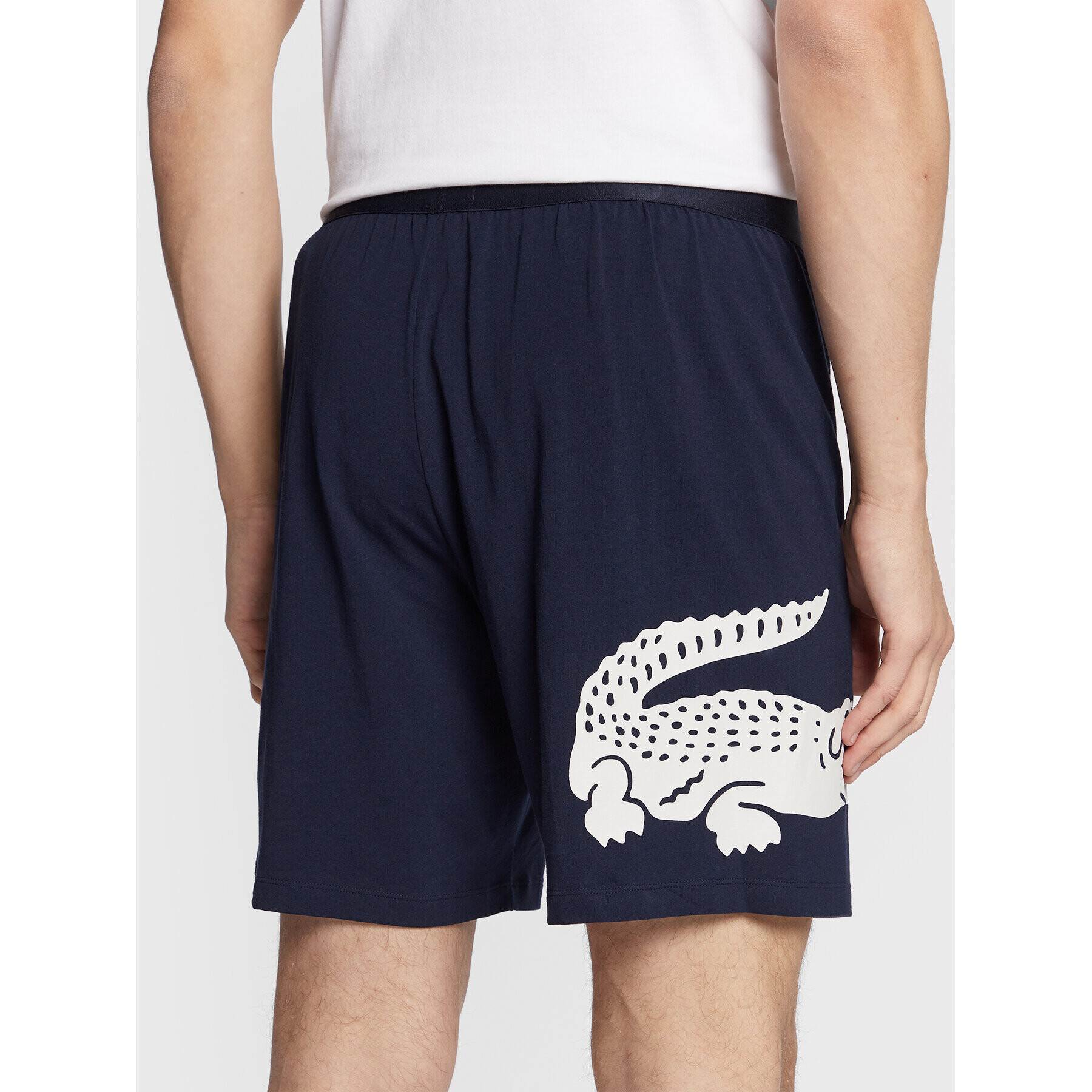 Lacoste Пижамени шорти GH5461 Тъмносин Regular Fit - Pepit.bg