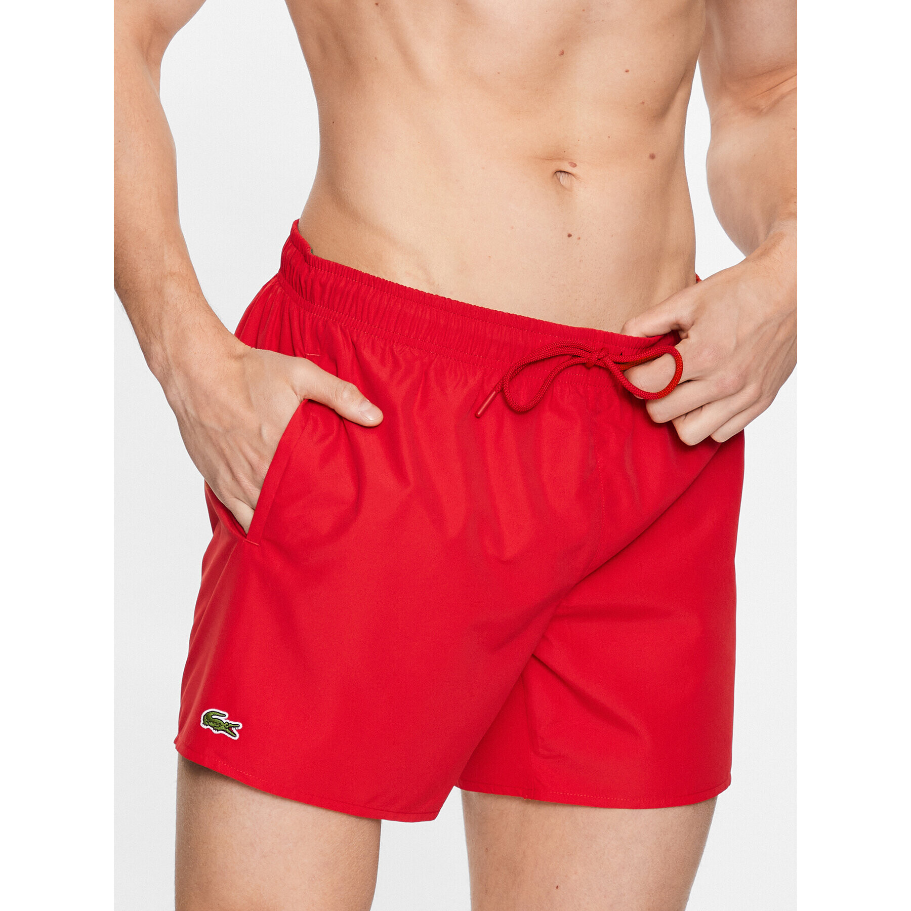 Lacoste Плувни шорти MH6270 Червен - Pepit.bg
