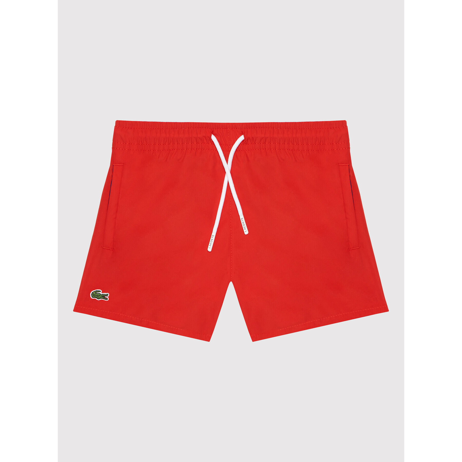 Lacoste Плувни шорти MJ4756 Червен Regular Fit - Pepit.bg