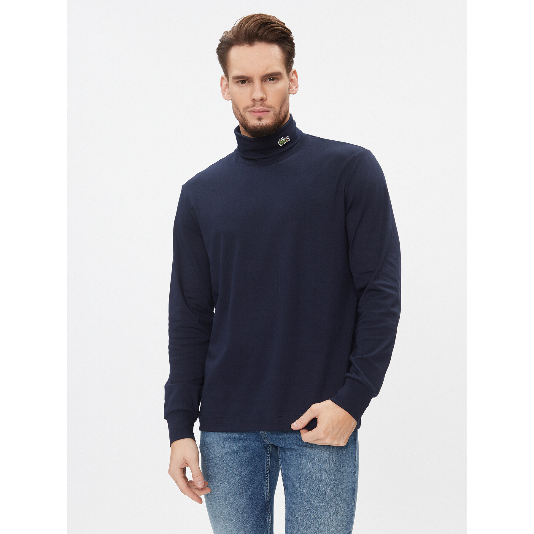 Lacoste Поло UH0223 Тъмносин Regular Fit - Pepit.bg