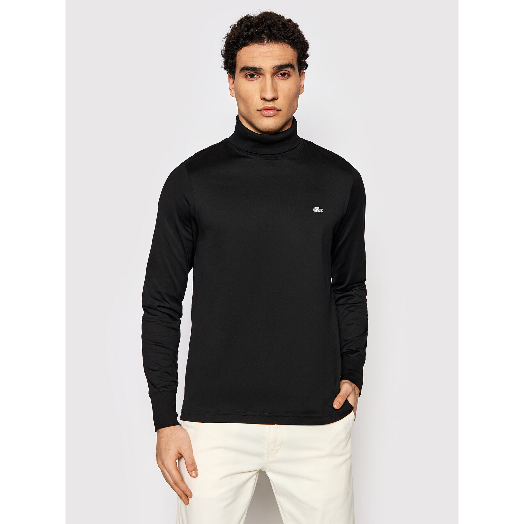 Lacoste Поло UH6928 Черен Regular Fit - Pepit.bg