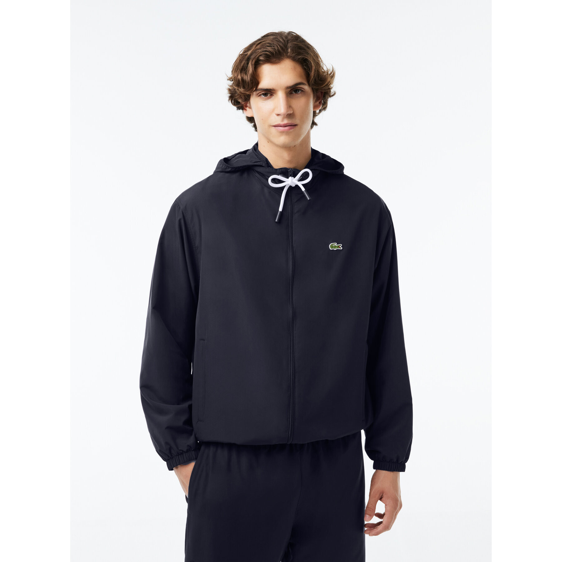 Lacoste Преходно яке BH1679 Тъмносин Regular Fit - Pepit.bg