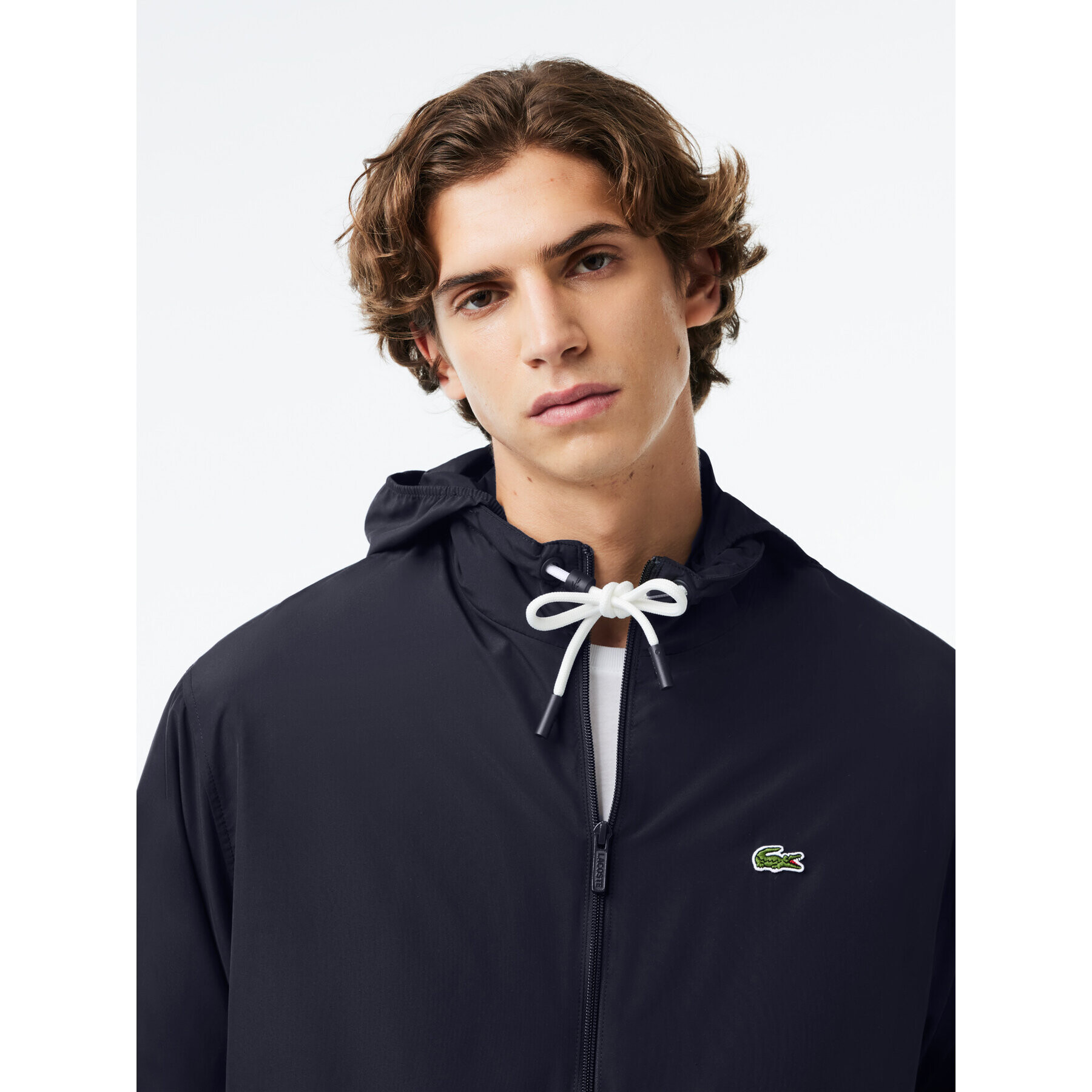 Lacoste Преходно яке BH1679 Тъмносин Regular Fit - Pepit.bg