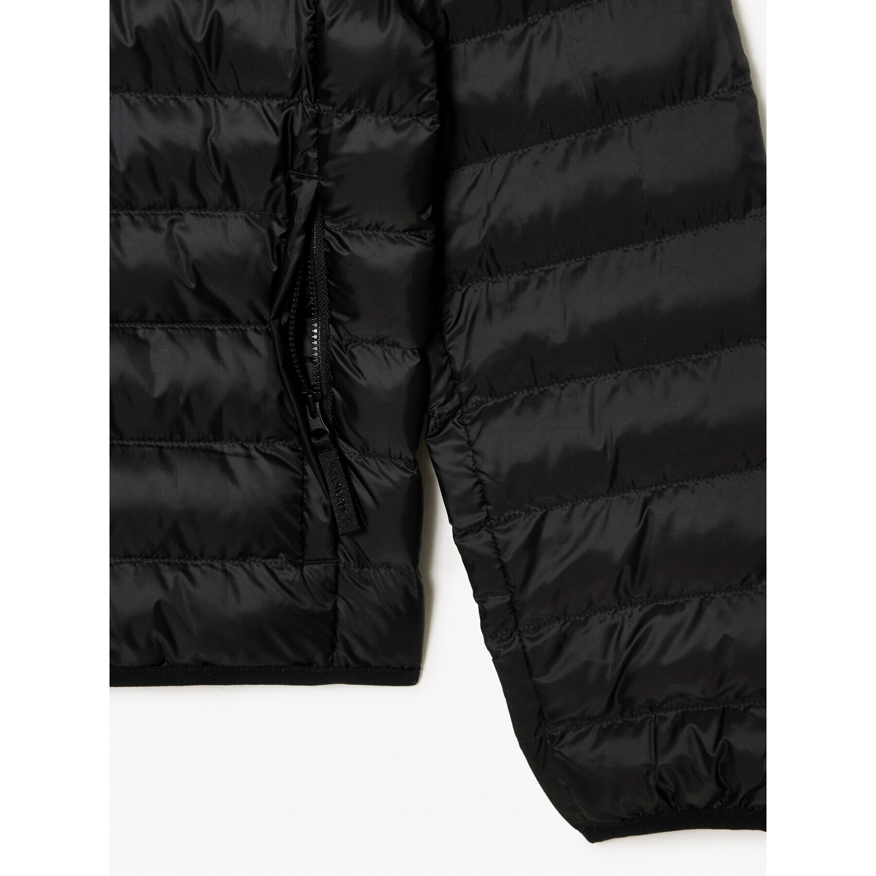 Lacoste Пухено яке BH0539 Черен Regular Fit - Pepit.bg