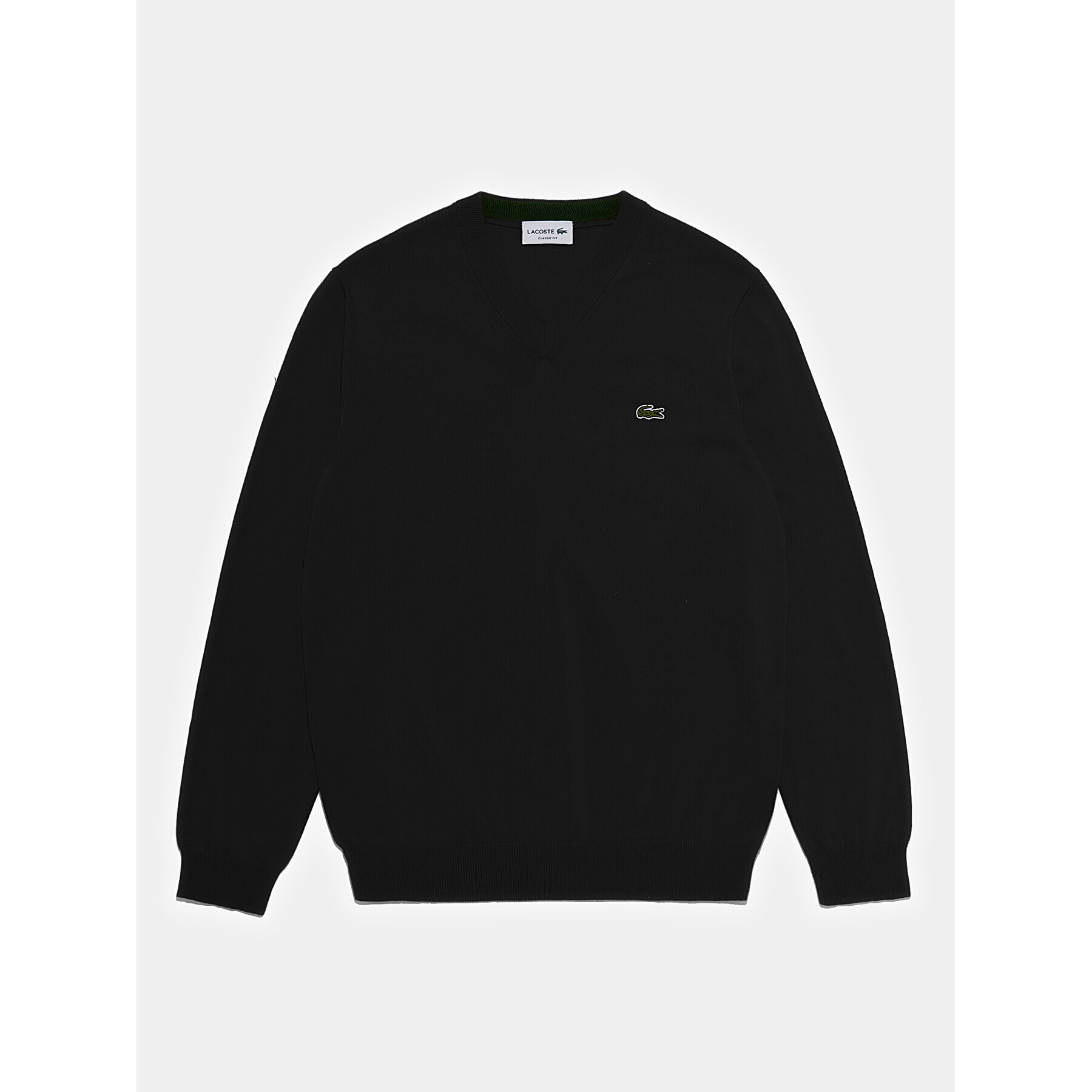 Lacoste Пуловер AH1951 Черен Regular Fit - Pepit.bg