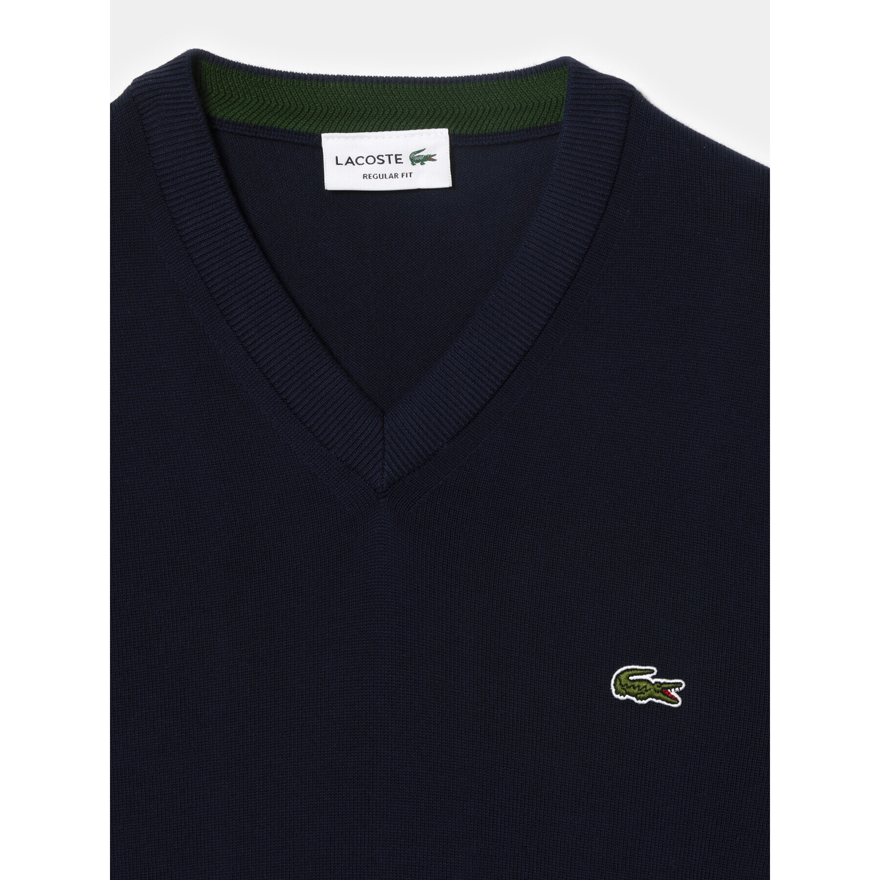 Lacoste Пуловер AH1951 Тъмносин Regular Fit - Pepit.bg