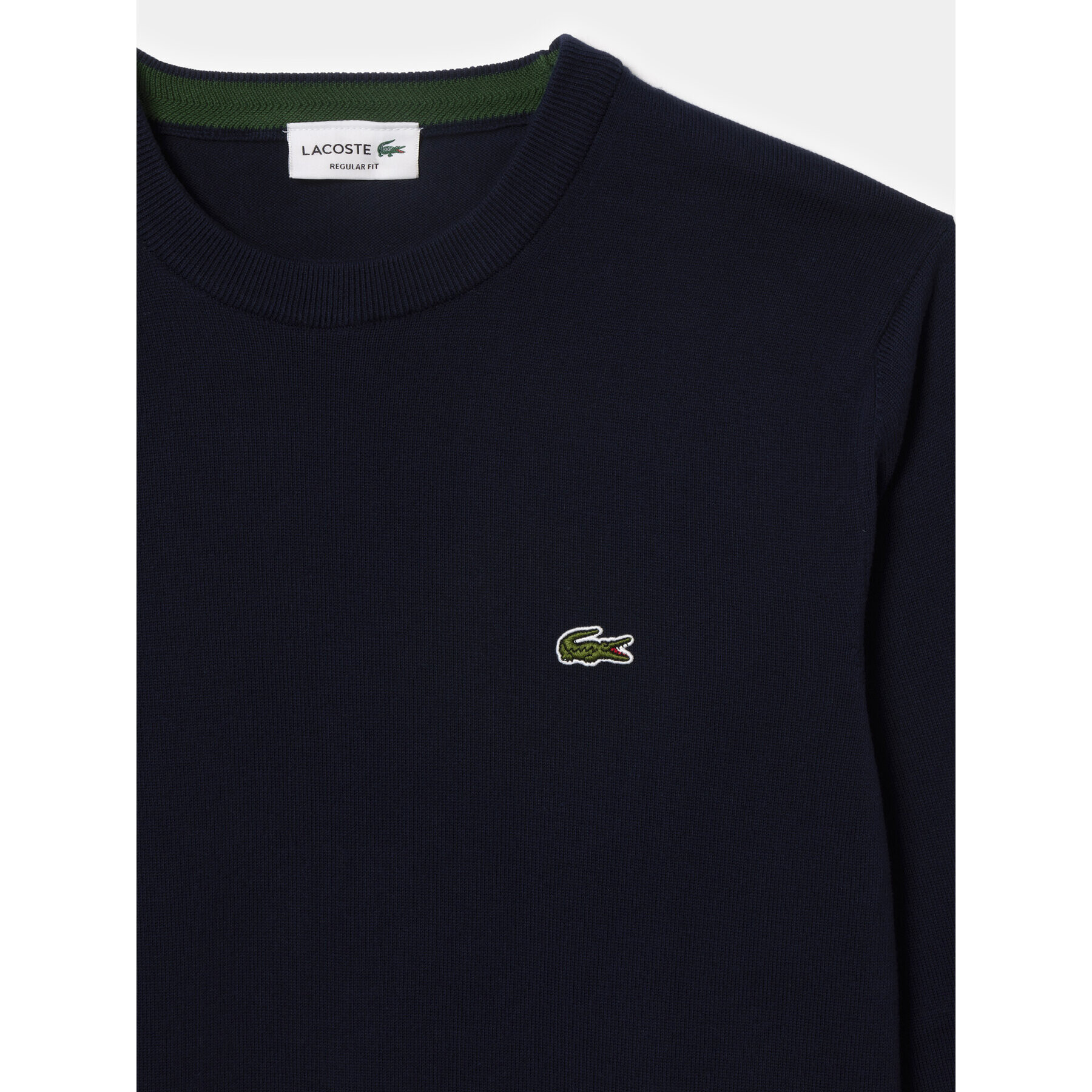 Lacoste Пуловер AH1985-166 Тъмносин Regular Fit - Pepit.bg