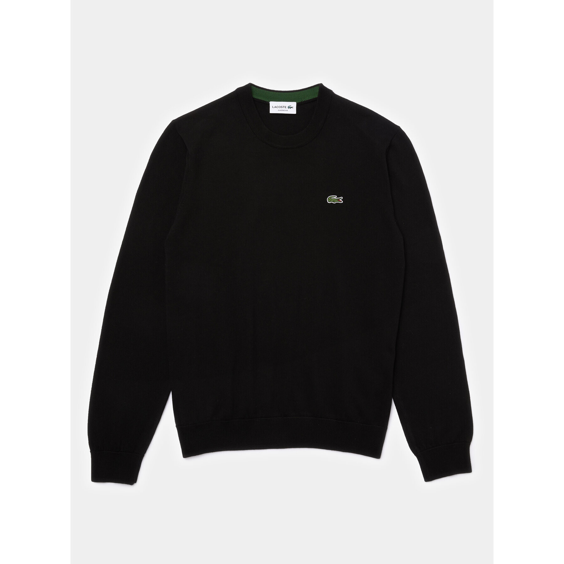 Lacoste Пуловер AH1985 Черен Regular Fit - Pepit.bg