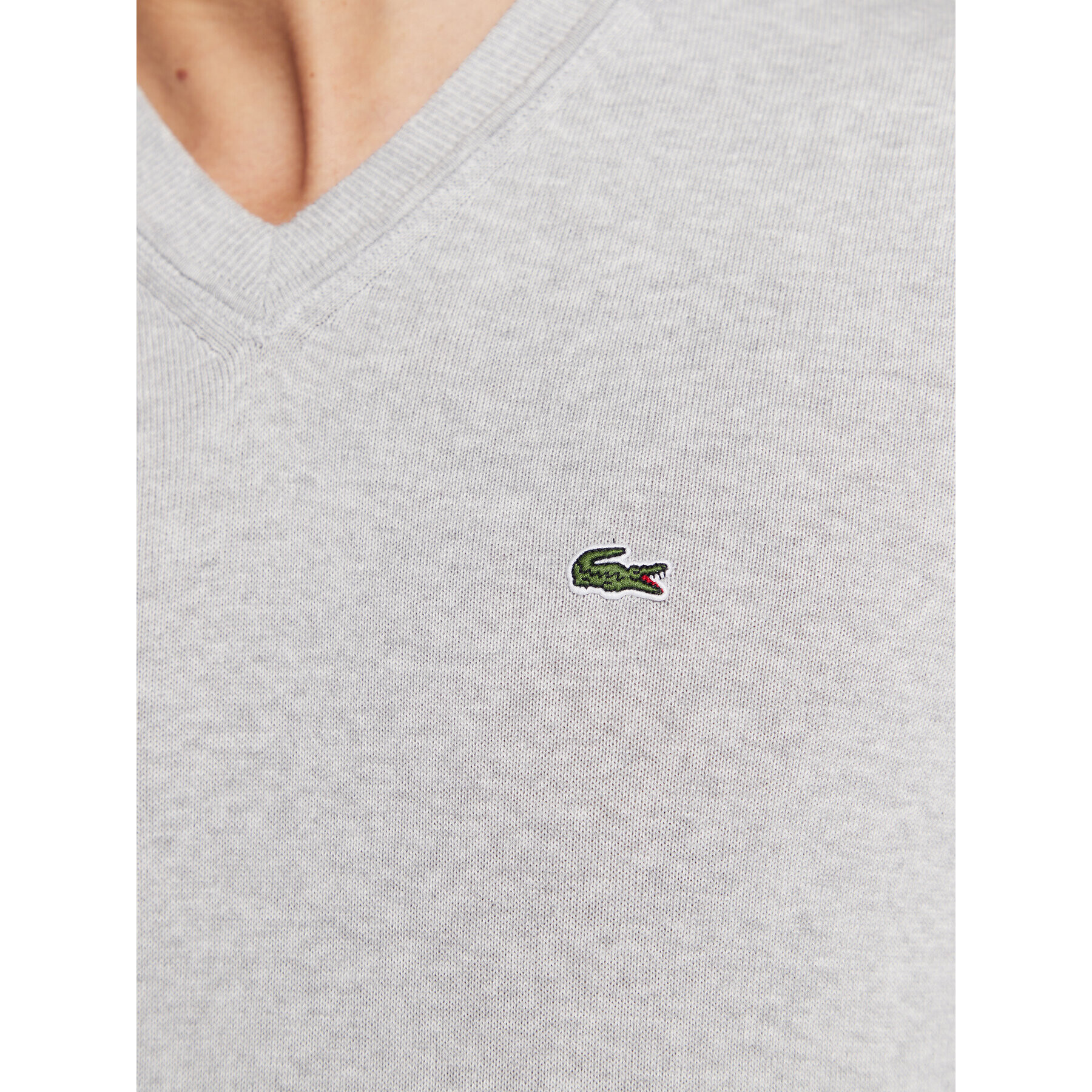 Lacoste Пуловер AH2183 Сив Regular Fit - Pepit.bg