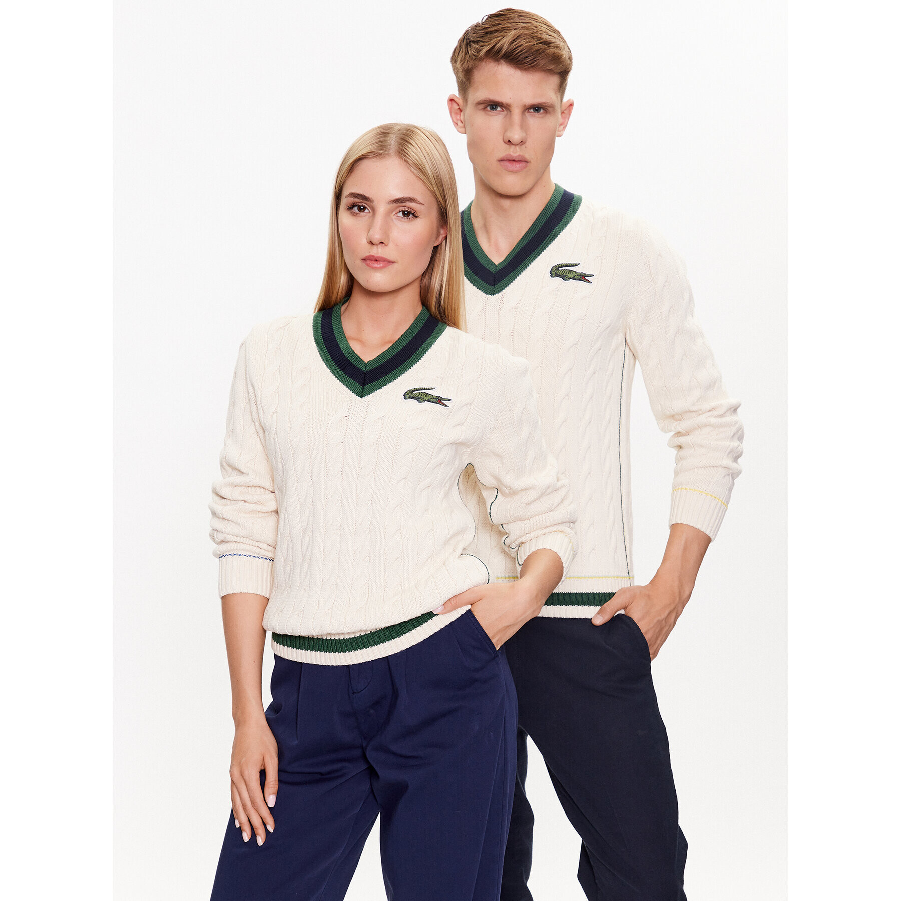 Lacoste Пуловер AH6448 Цветен Regular Fit - Pepit.bg