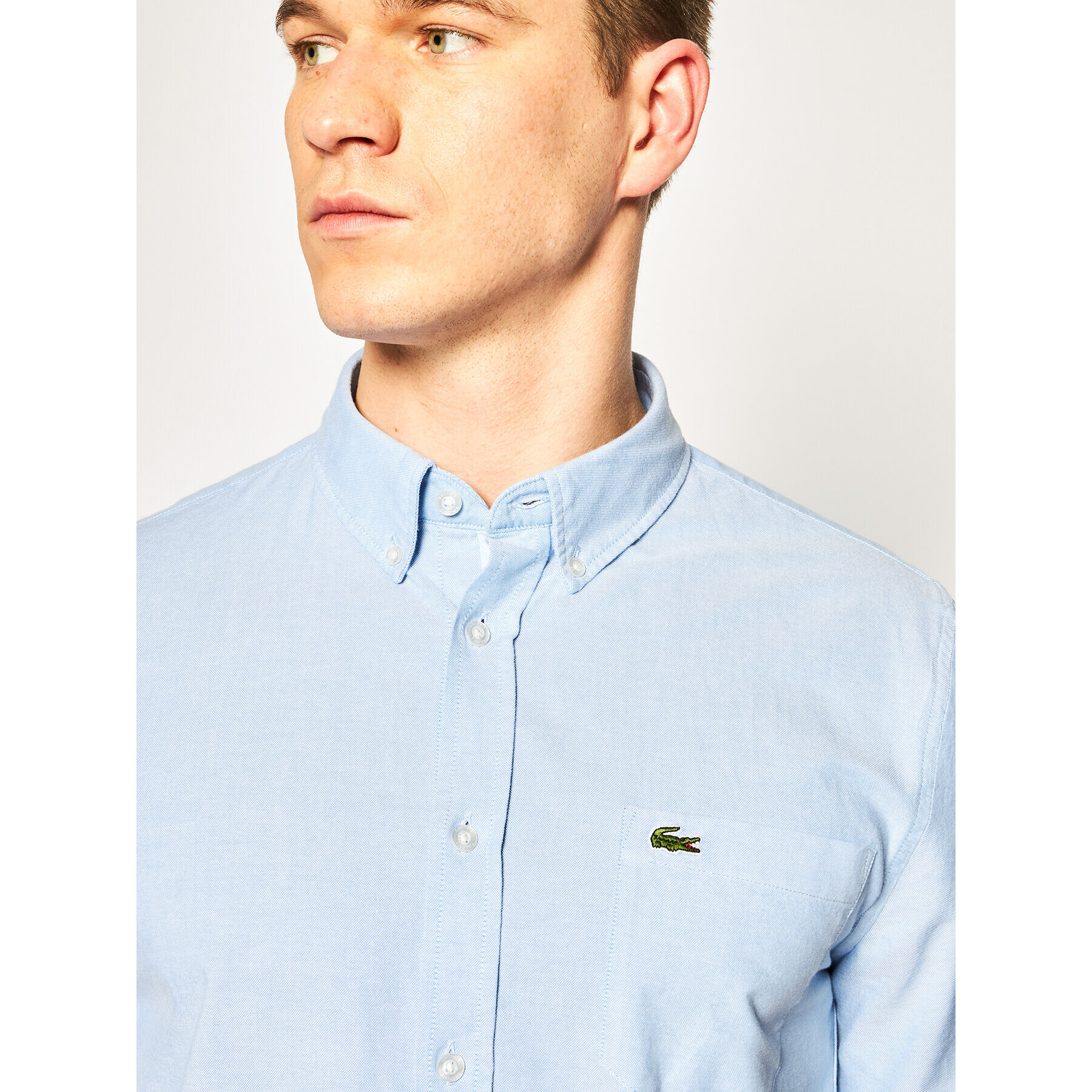 Lacoste Риза CH4975 Син Regular Fit - Pepit.bg