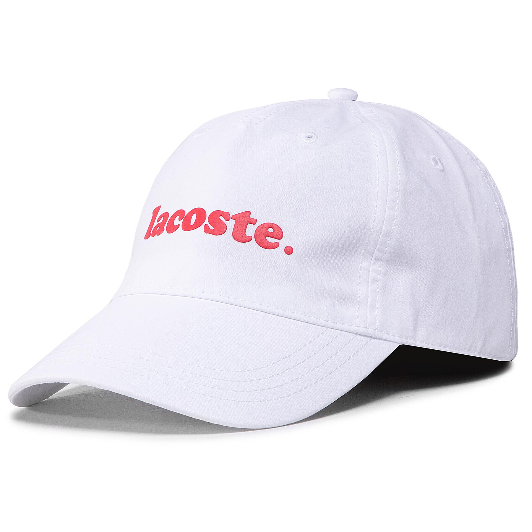 Lacoste Шапка с козирка RK6816 Бял - Pepit.bg