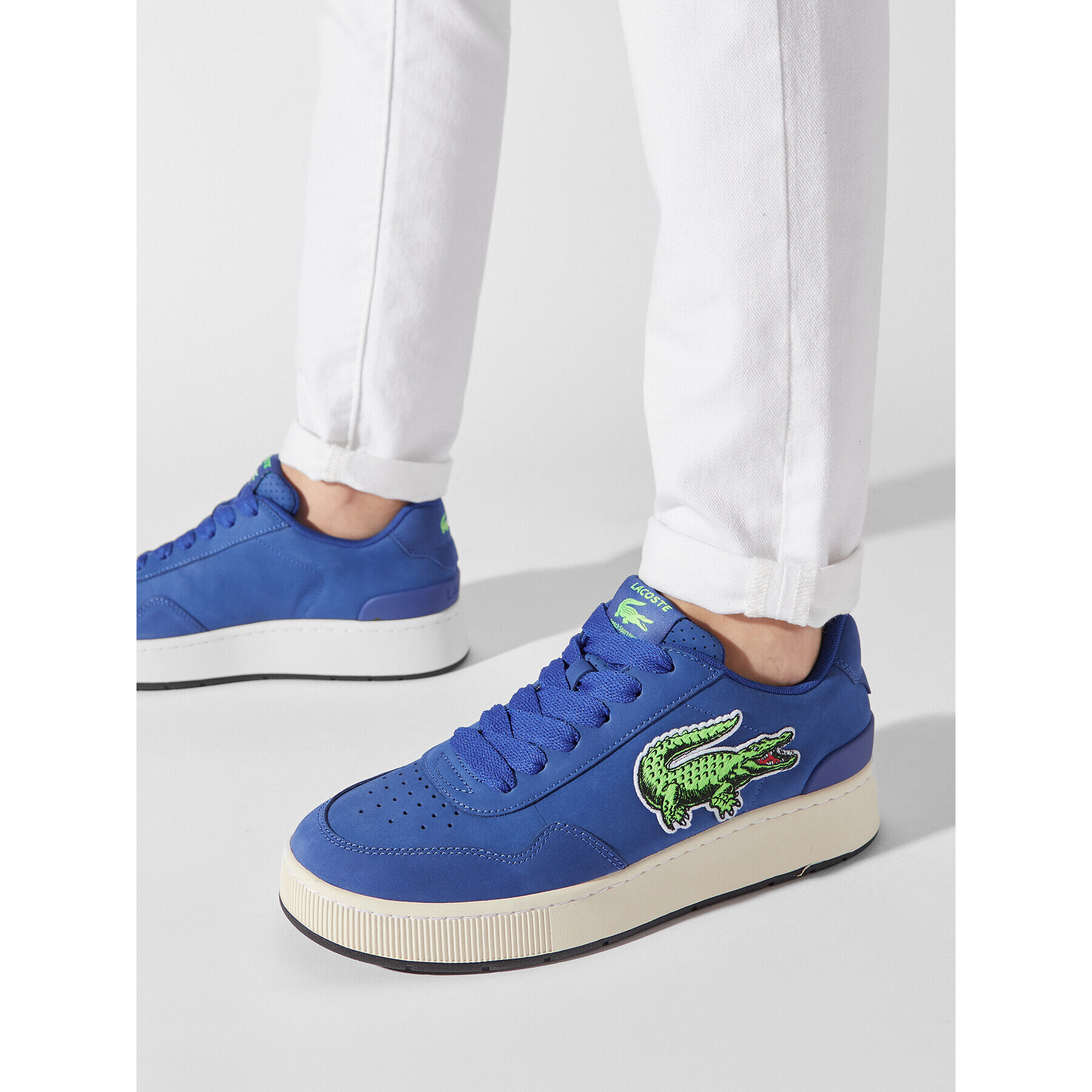 Lacoste Сникърси Ace Clip 123 1 Sma 745SMA00212S2 Тъмносин - Pepit.bg