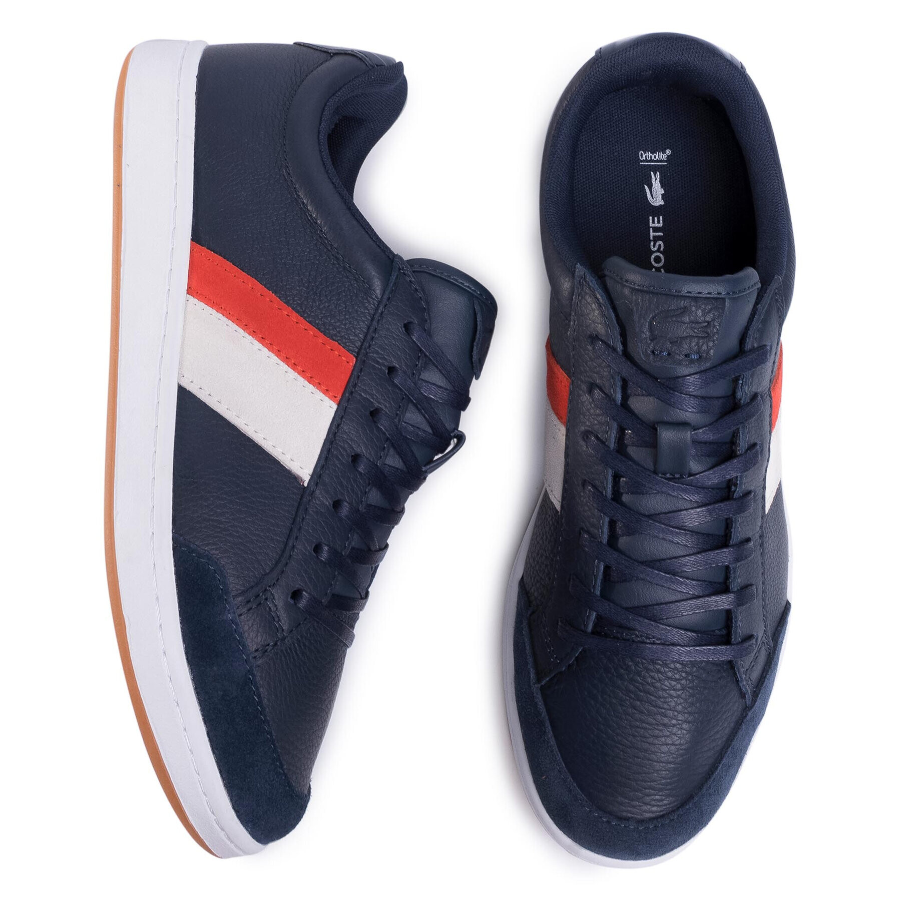 Lacoste Сникърси Carnaby Ace 120 1 Sma 7-39SMA0015325 Тъмносин - Pepit.bg