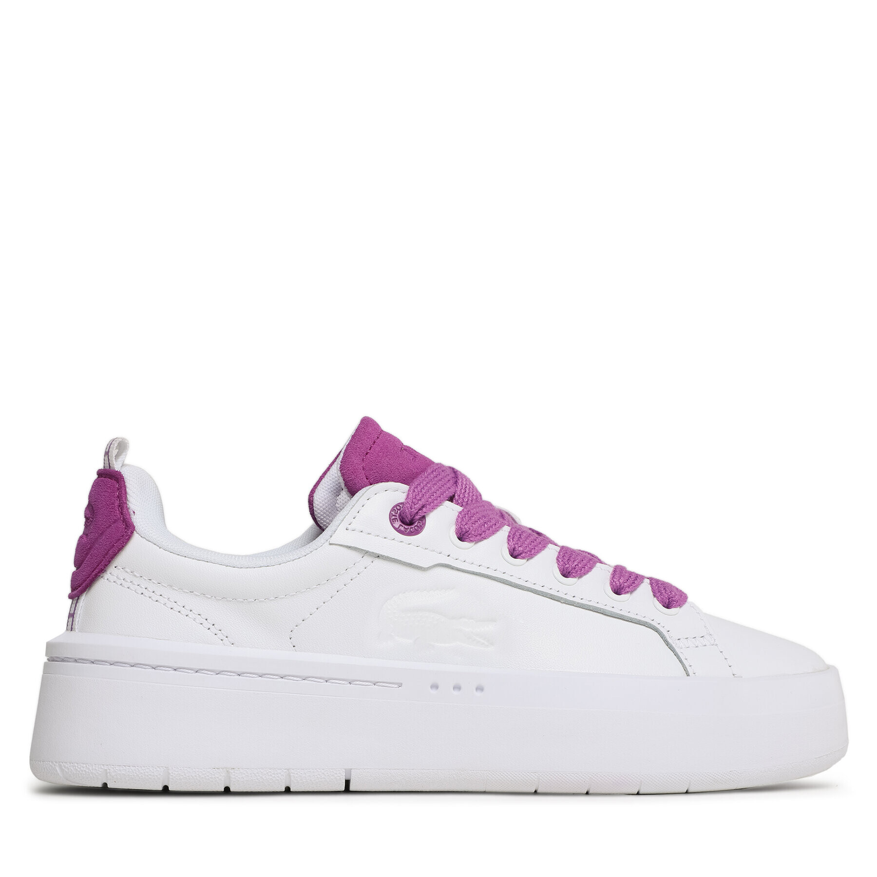 Lacoste Сникърси Carnaby Plat 123 1 Sfa 745SFA0040Z54 Бял - Pepit.bg